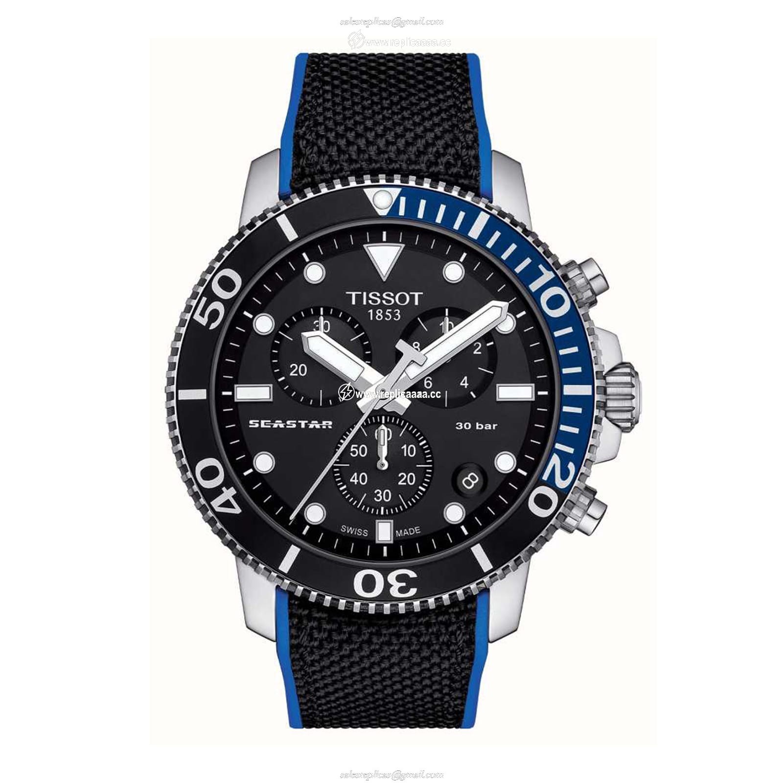 Tissot T-Sport Seastar 1000 Chronograph 45.5mm Mens details T1204171705103 1 Tissot T-Sport Seastar 1000 Chronograph 45.5mm Mens details T1204171705103