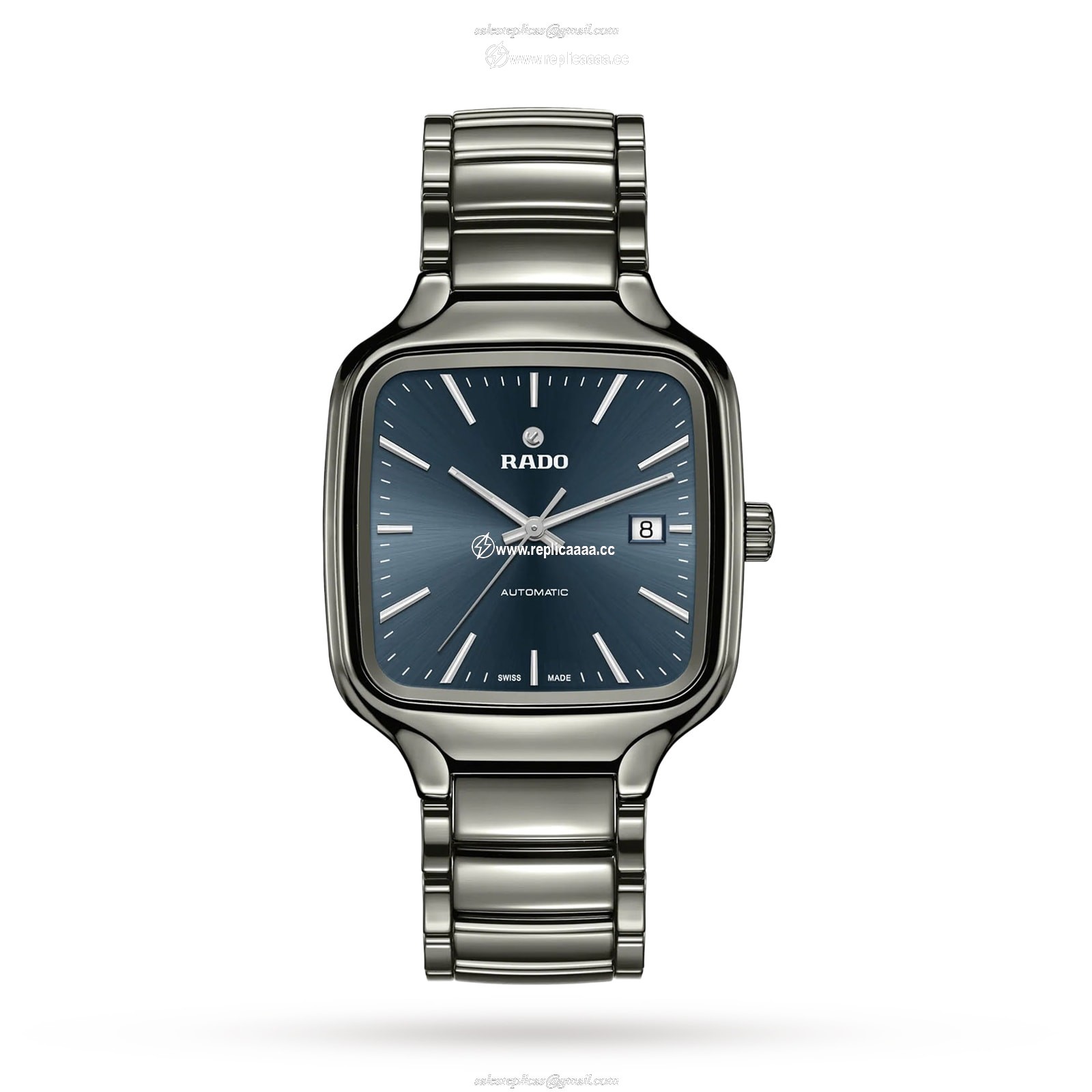 Rado True Square Automatic 38mm Mens details R27077202