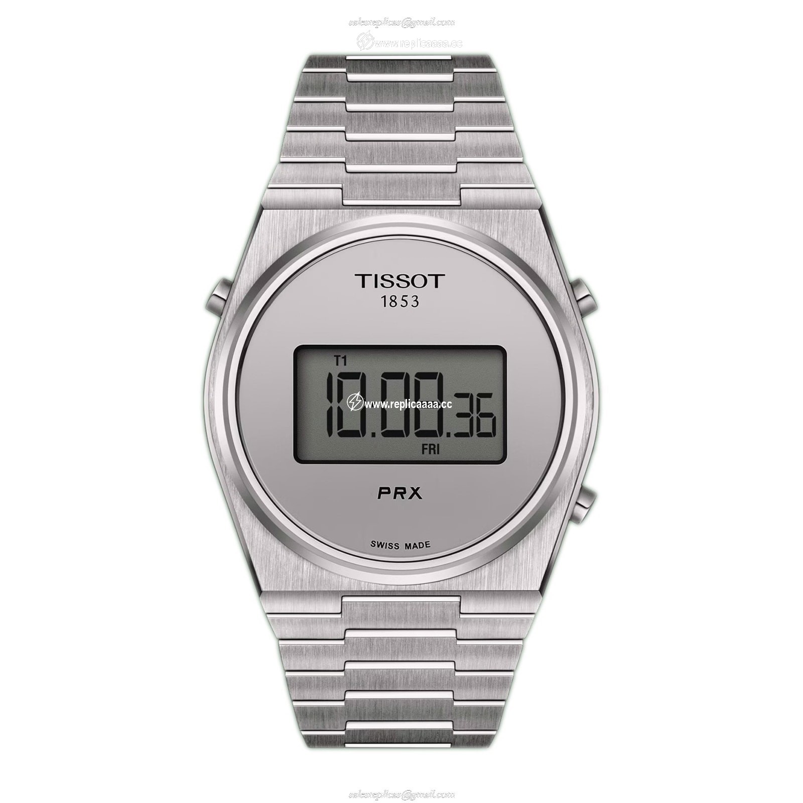 Tissot PRX Digital 40mm Unisex details Grey T1374631103000 1 Tissot PRX Digital 40mm Unisex details Grey T1374631103000