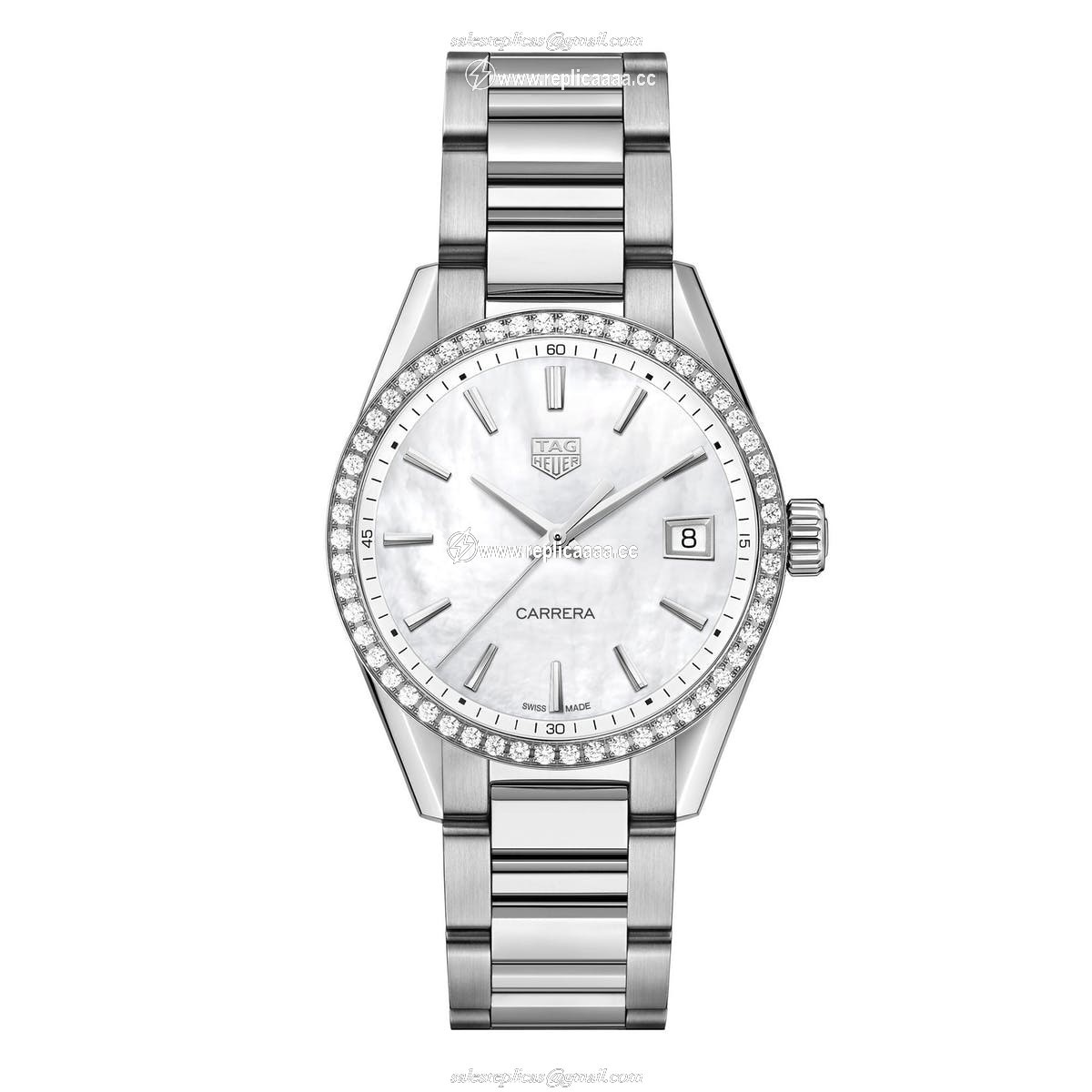TAG Heuer Carrera Quartz 36mm Ladies details WBK1316.BA0652