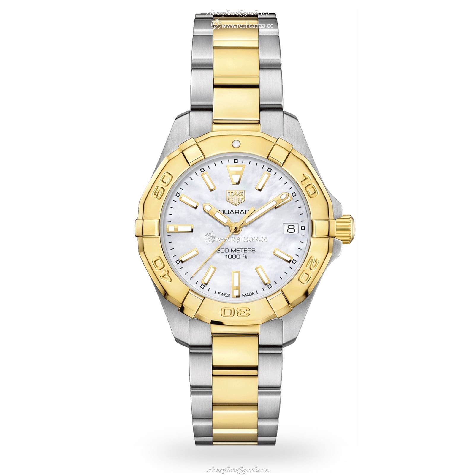 TAG Heuer Aquaracer 300 Quartz 32mm Ladies details WBD1320.BB0320 1 TAG Heuer Aquaracer 300 Quartz 32mm Ladies details WBD1320.BB0320