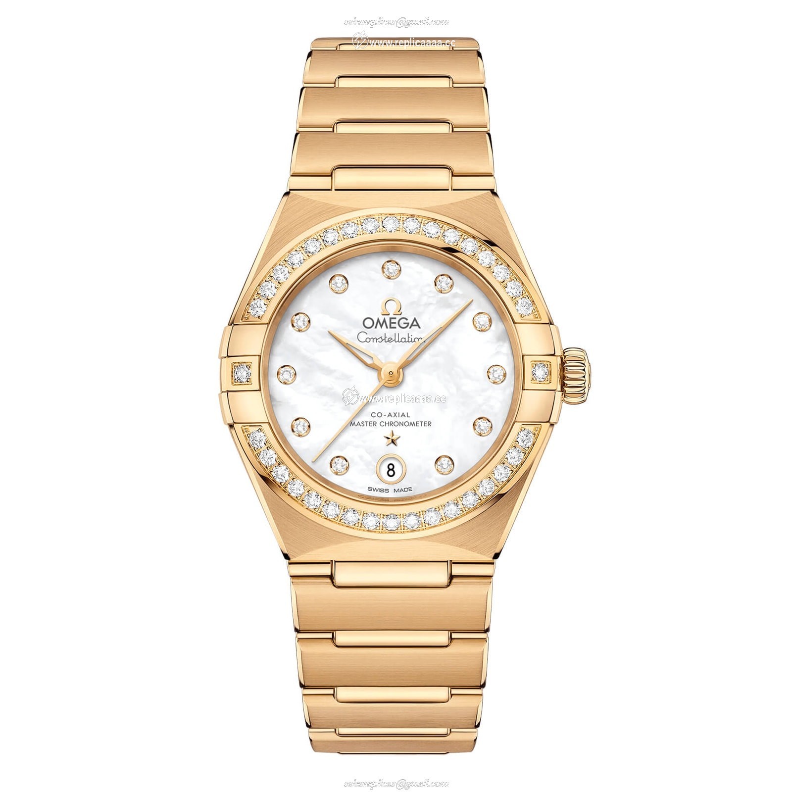 Omega Constellation 29mm Ladies details Mother Of Pearl O13155292055002 1 Omega Constellation 29mm Ladies details Mother Of Pearl O13155292055002