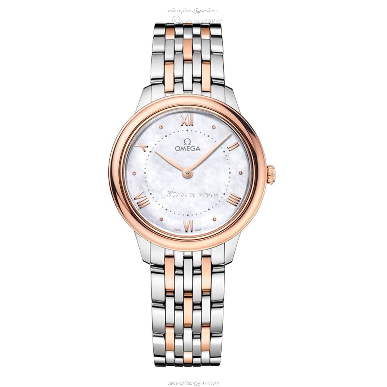 Omega De Ville Prestige 30mm Ladies details Mother Of Pearl O43420306005001 1 Omega De Ville Prestige 30mm Ladies details Mother Of Pearl O43420306005001