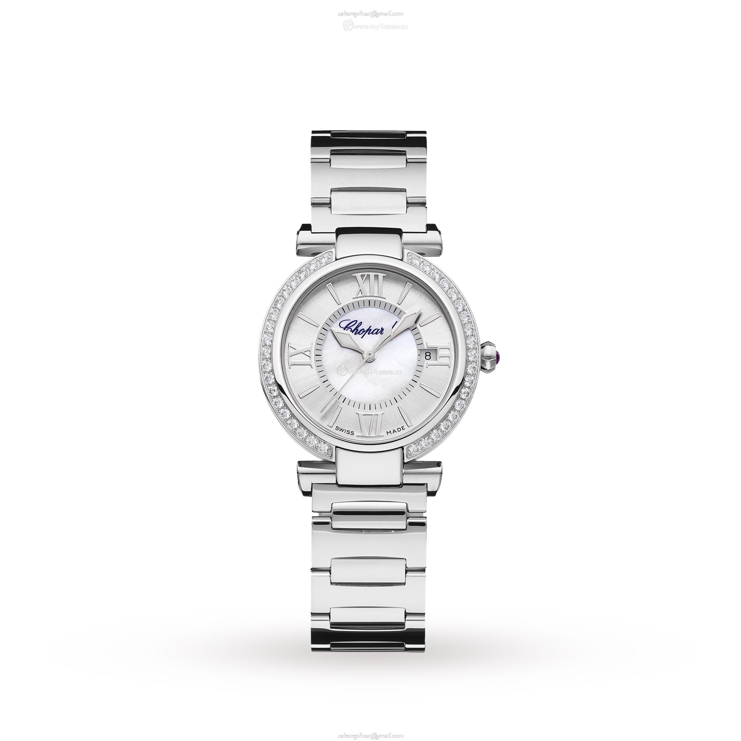Chopard Imperiale 29mm Automatic Stainless Steel Diamond and Amethyst Ladies details 388563-3004 1 Chopard Imperiale 29mm Automatic Stainless Steel Diamond and Amethyst Ladies details 388563-3004