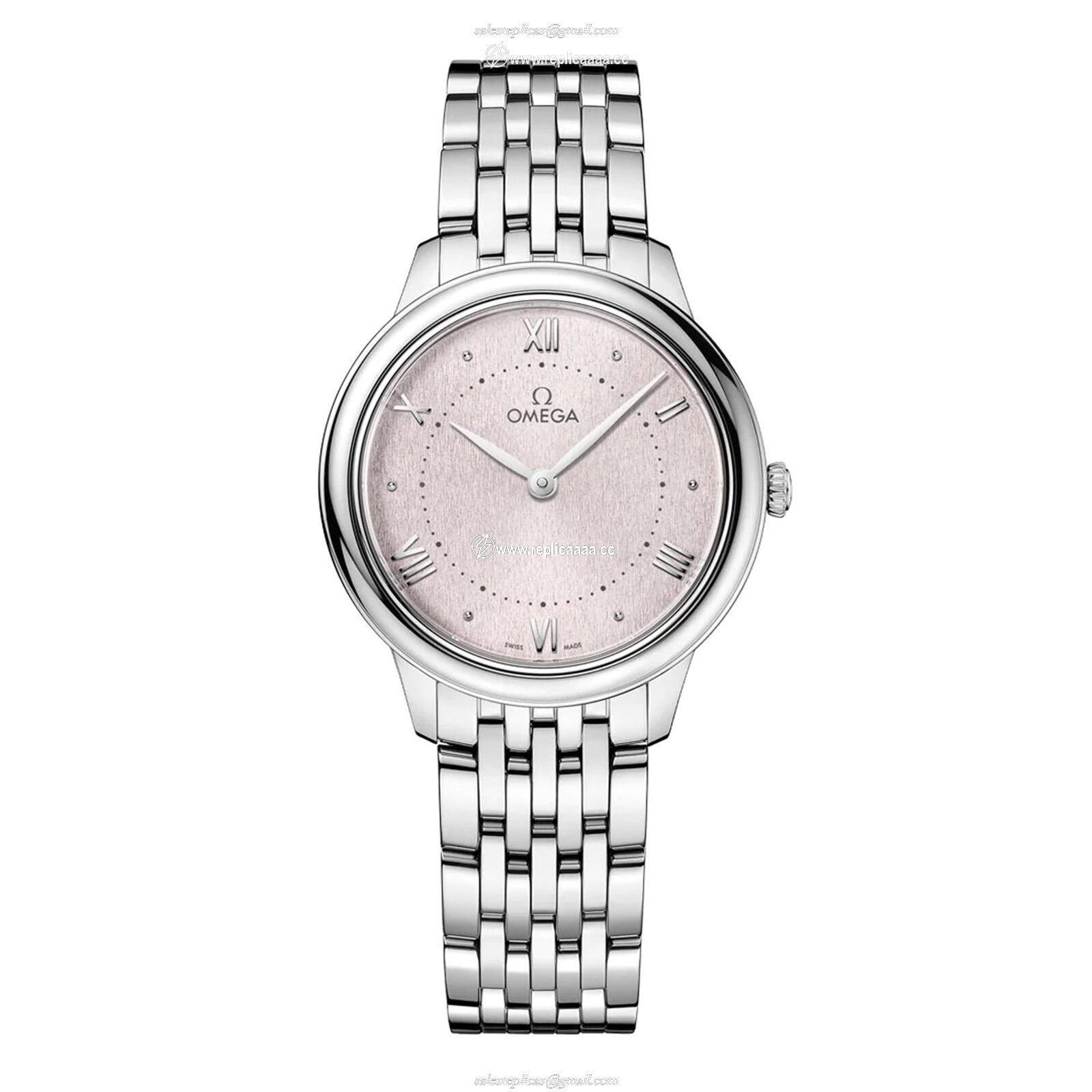Omega De Ville Prestige 30mm Ladies details Rose Silver O43410306002001 1 Omega De Ville Prestige 30mm Ladies details Rose Silver O43410306002001
