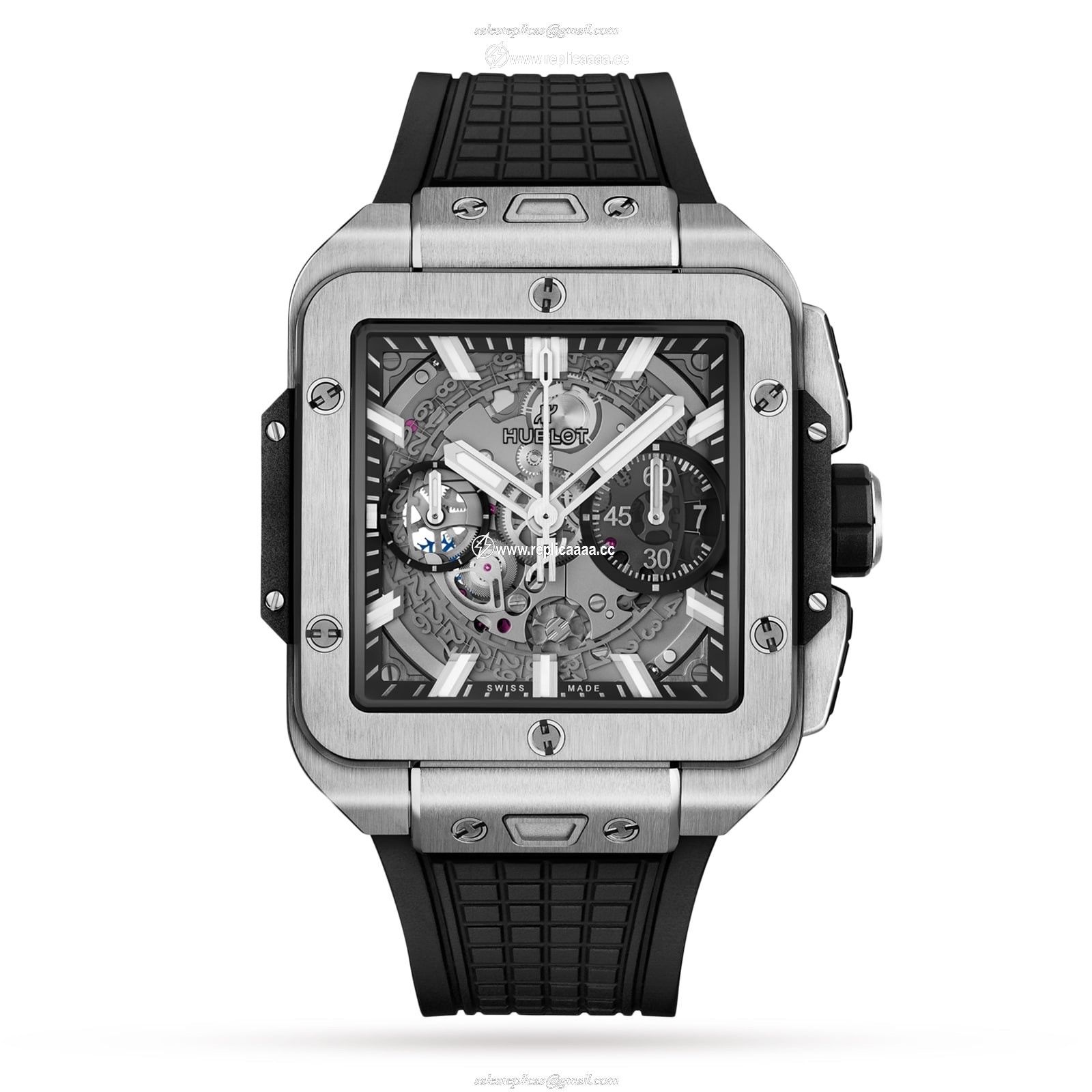 Hublot Square Bang Unico Titanitum 42mm Mens details 821.NX.0170.RX 1 Hublot Square Bang Unico Titanitum 42mm Mens details 821.NX.0170.RX