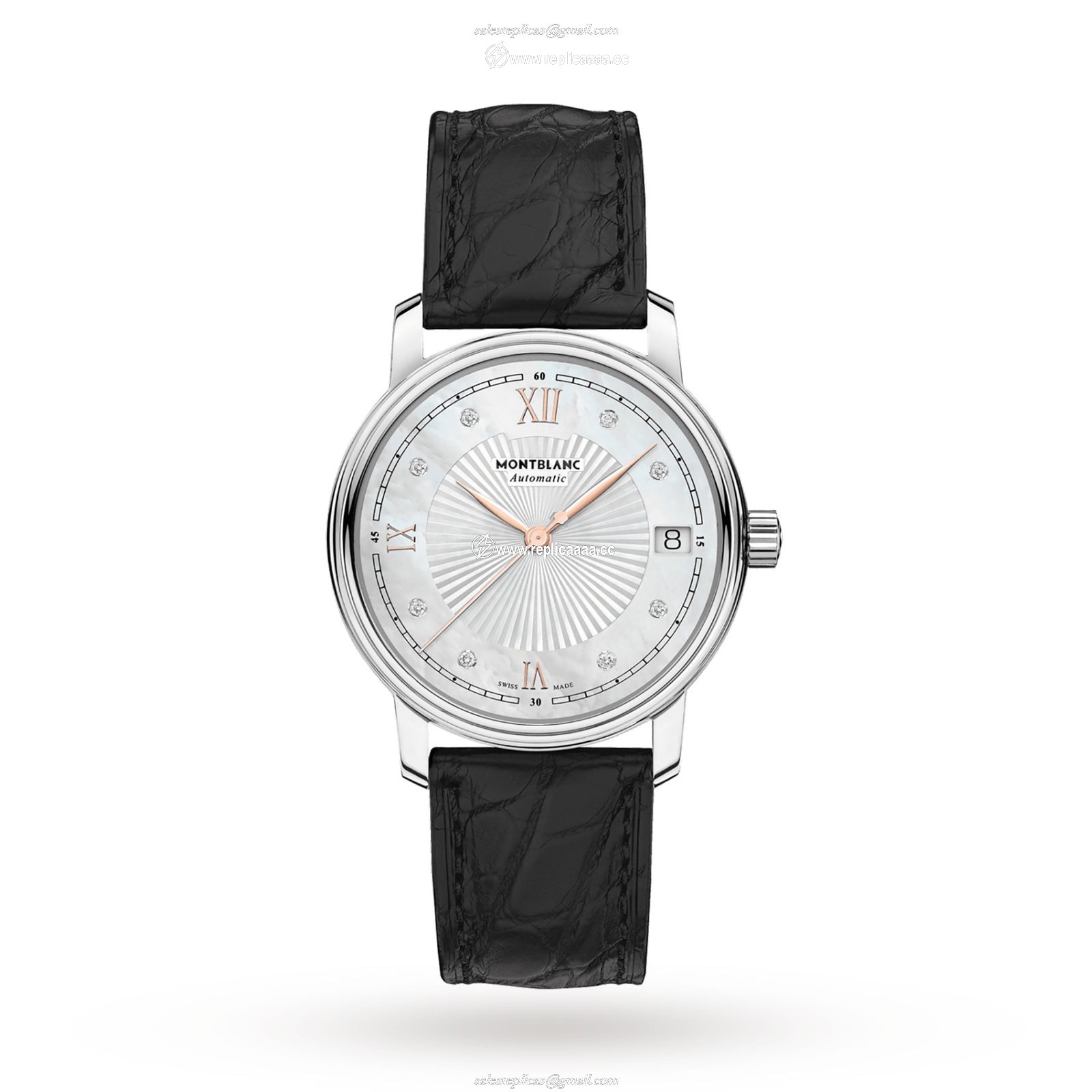 Montblanc Tradition Date Automatic Ladies details 114957