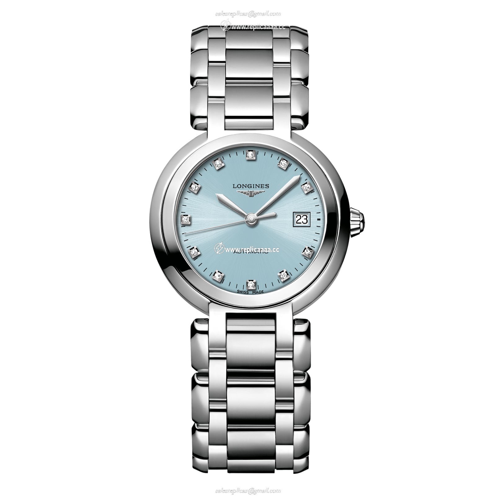 Longines Prima Luna 30mm Ladies details Blue L81134906 1 Longines Prima Luna 30mm Ladies details Blue L81134906