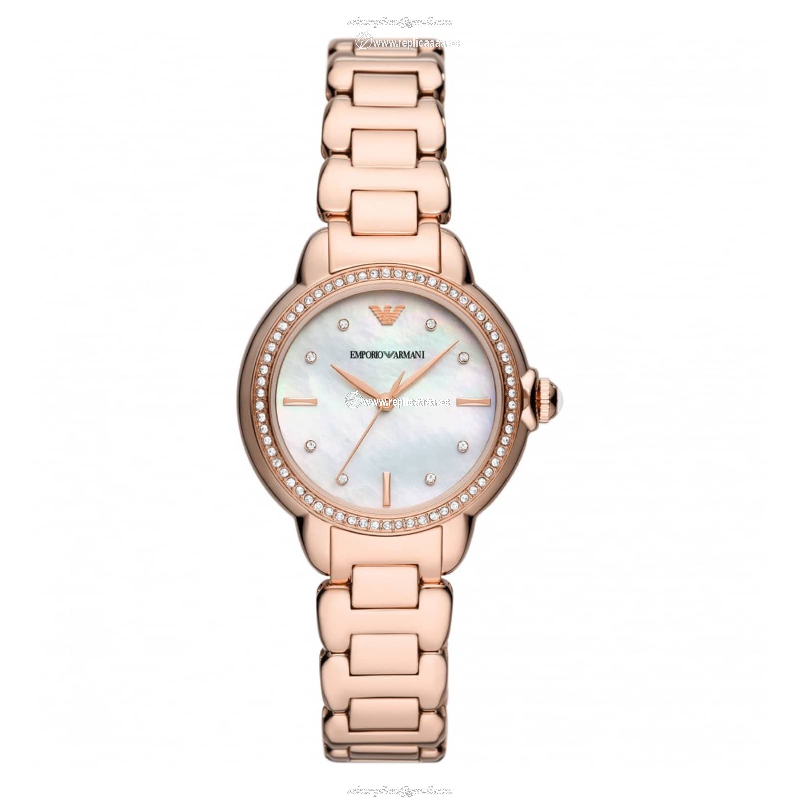 Emporio Armani Mia Ladies details 32mm White Mother Of Pearl AR11523 1 Emporio Armani Mia Ladies details 32mm White Mother Of Pearl AR11523