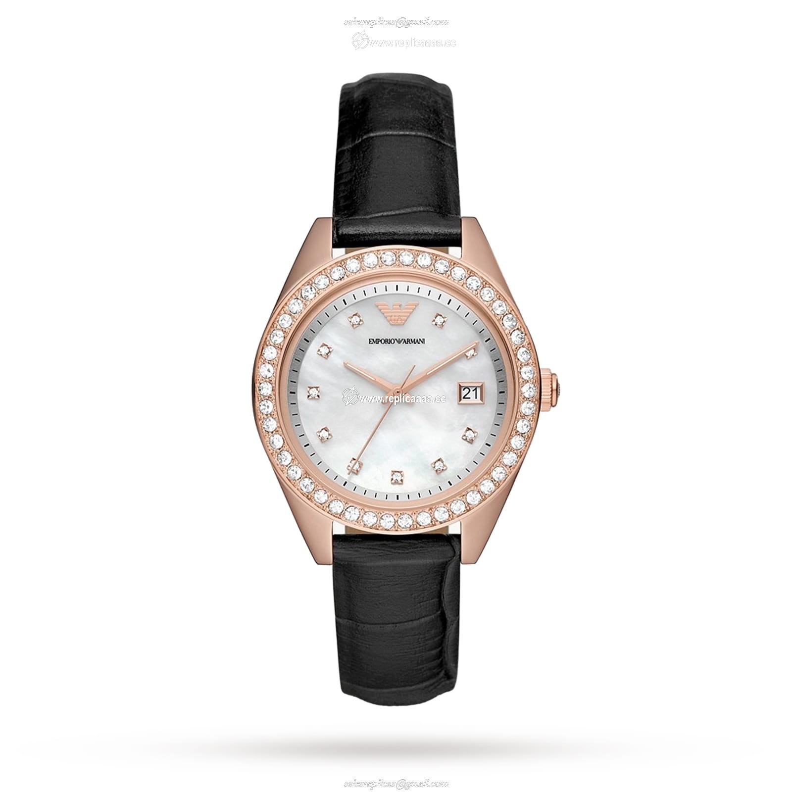 Emporio Armani Leo Ladies details 36mm AR11505