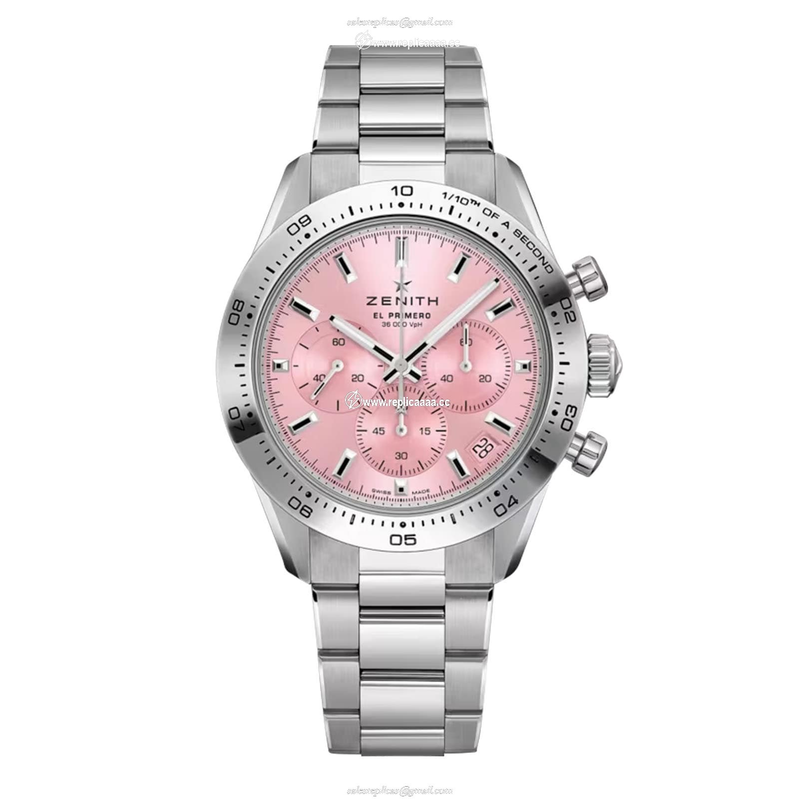 Zenith Chronomaster Sport Limited Edition 41mm Ladies details Pink 03.3109.3600/18.M3100 1 Zenith Chronomaster Sport Limited Edition 41mm Ladies details Pink 03.3109.3600/18.M3100