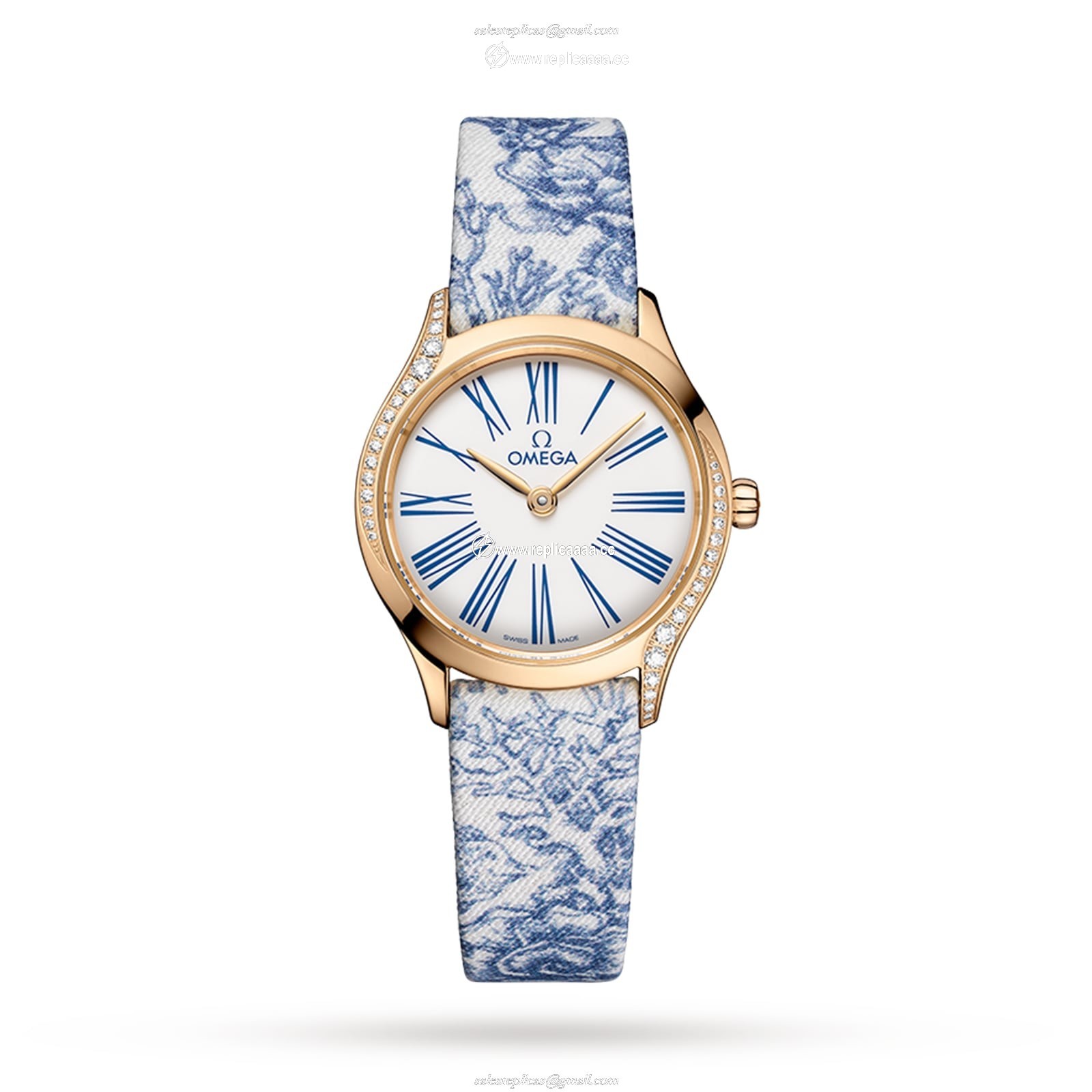 Omega De Ville Mini Tresor Quartz 26mm - Moonshine Gold O42857266004001 1 Omega De Ville Mini Tresor Quartz 26mm - Moonshine Gold O42857266004001