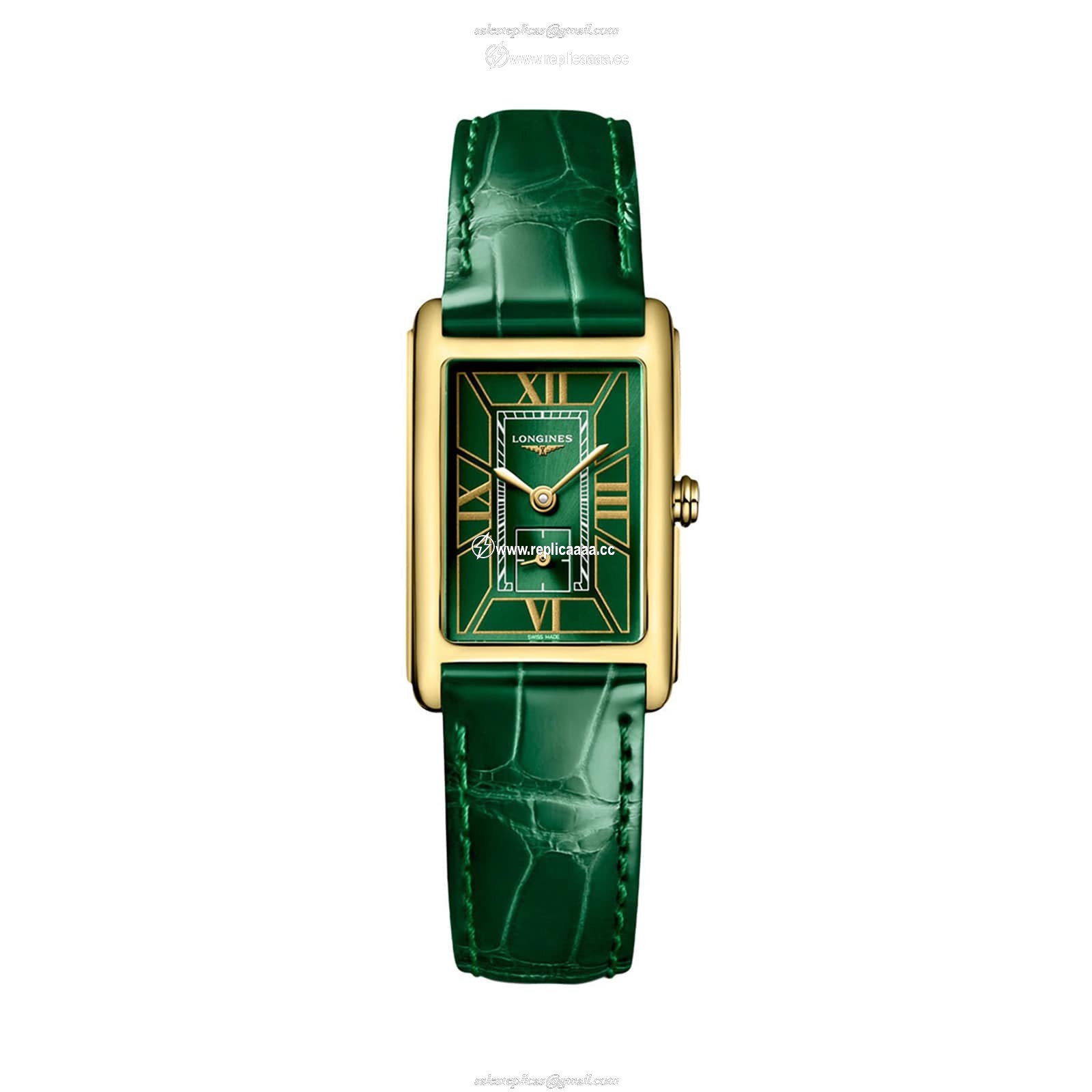 Longines DolceVita 20.5mm X 32mm Ladies details Green L52556952 1 Longines DolceVita 20.5mm X 32mm Ladies details Green L52556952