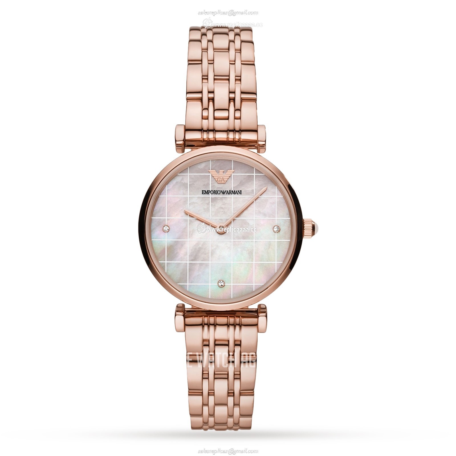Emporio Armani T-Bar 32mm Ladies details AR11385 1 Emporio Armani T-Bar 32mm Ladies details AR11385