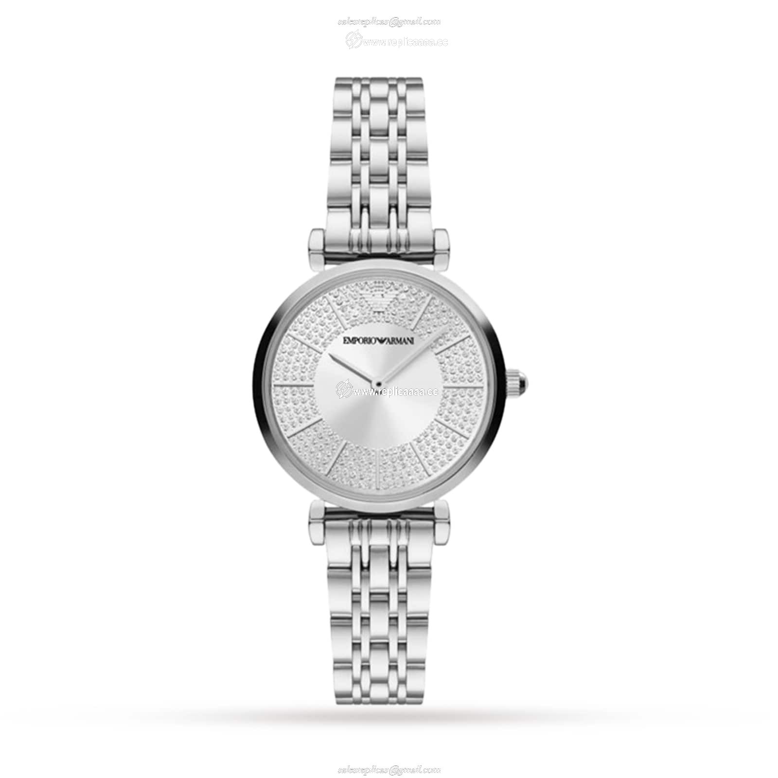 Emporio Armani Gianni T-Bar 32mm Ladies details AR11445