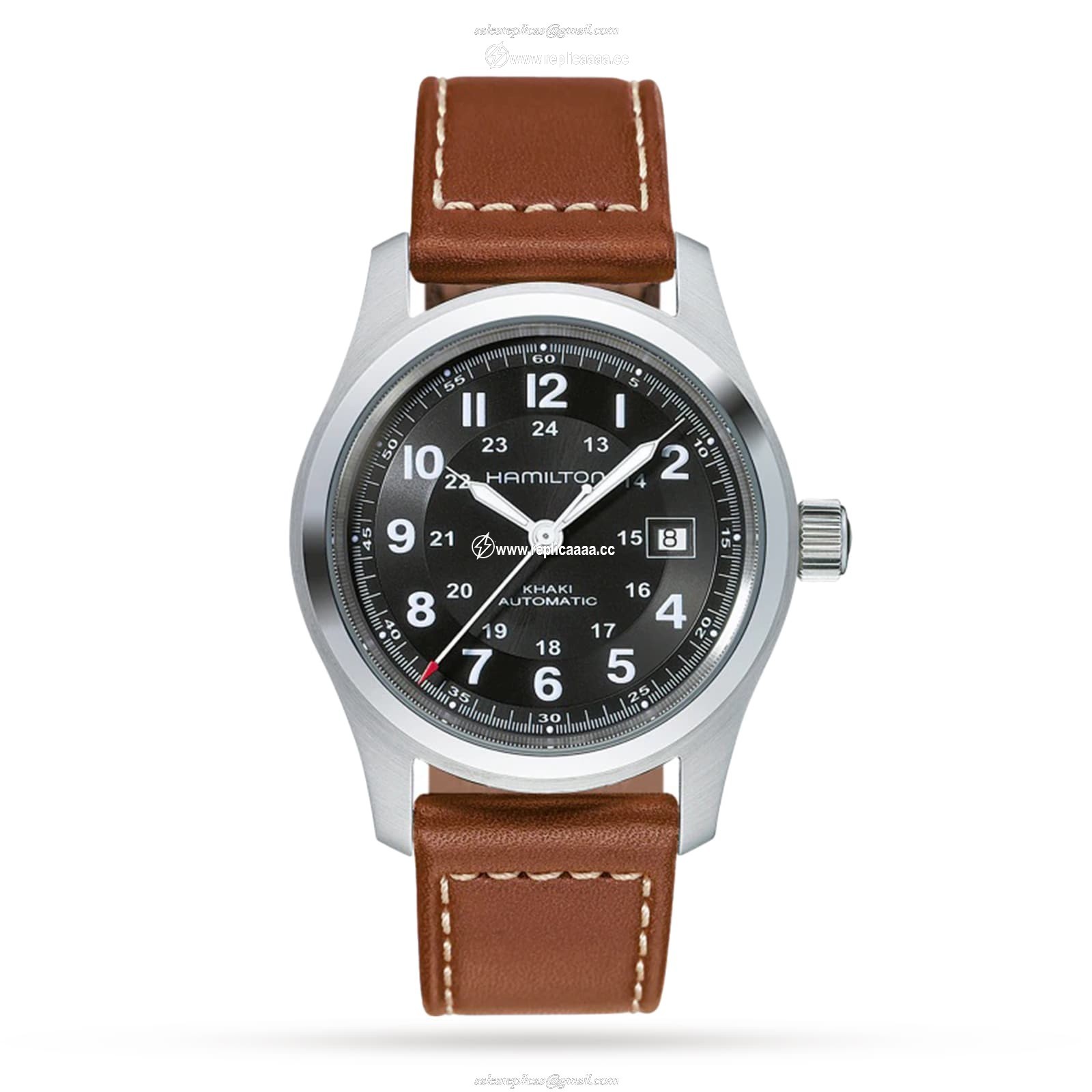 Hamilton Khaki Field 42mm Mens details H70555533