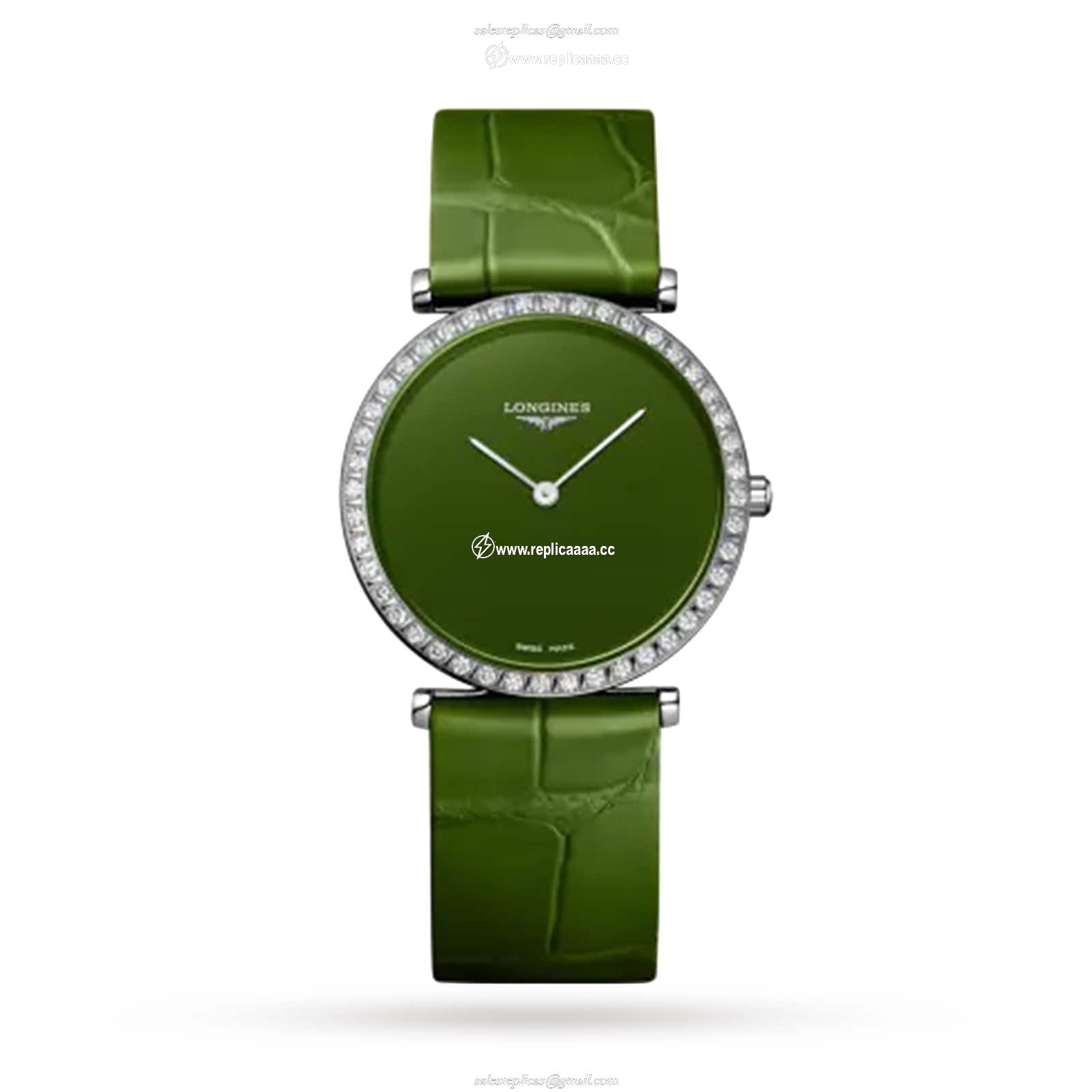 Longines La Grande Classique 29mm Ladies details Green L45230602 1 Longines La Grande Classique 29mm Ladies details Green L45230602