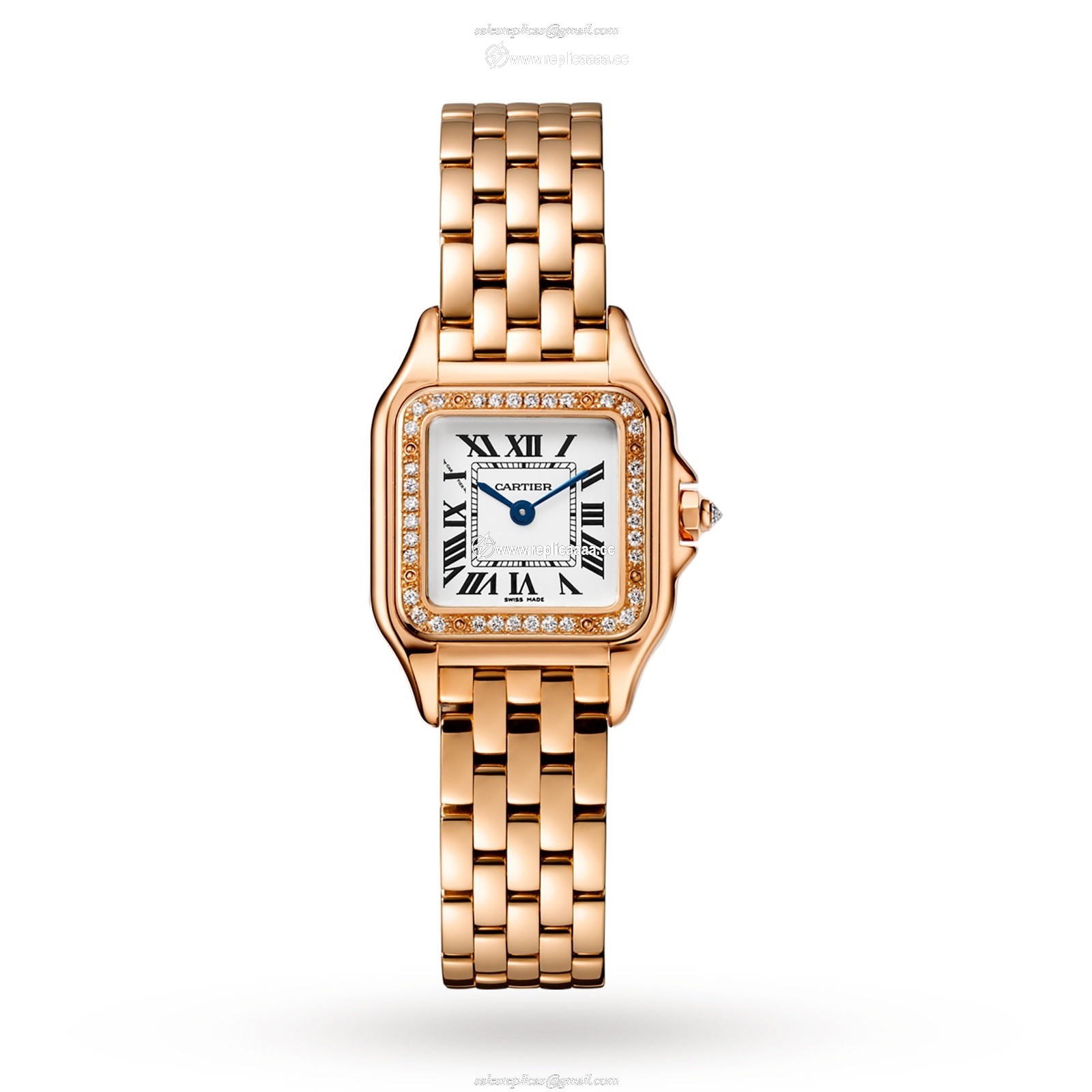 Cartier Panthere De Cartier details Small Model Quartz Movement Rose Gold Diamonds WJPN0008 1 Cartier Panthere De Cartier details Small Model Quartz Movement Rose Gold Diamonds WJPN0008