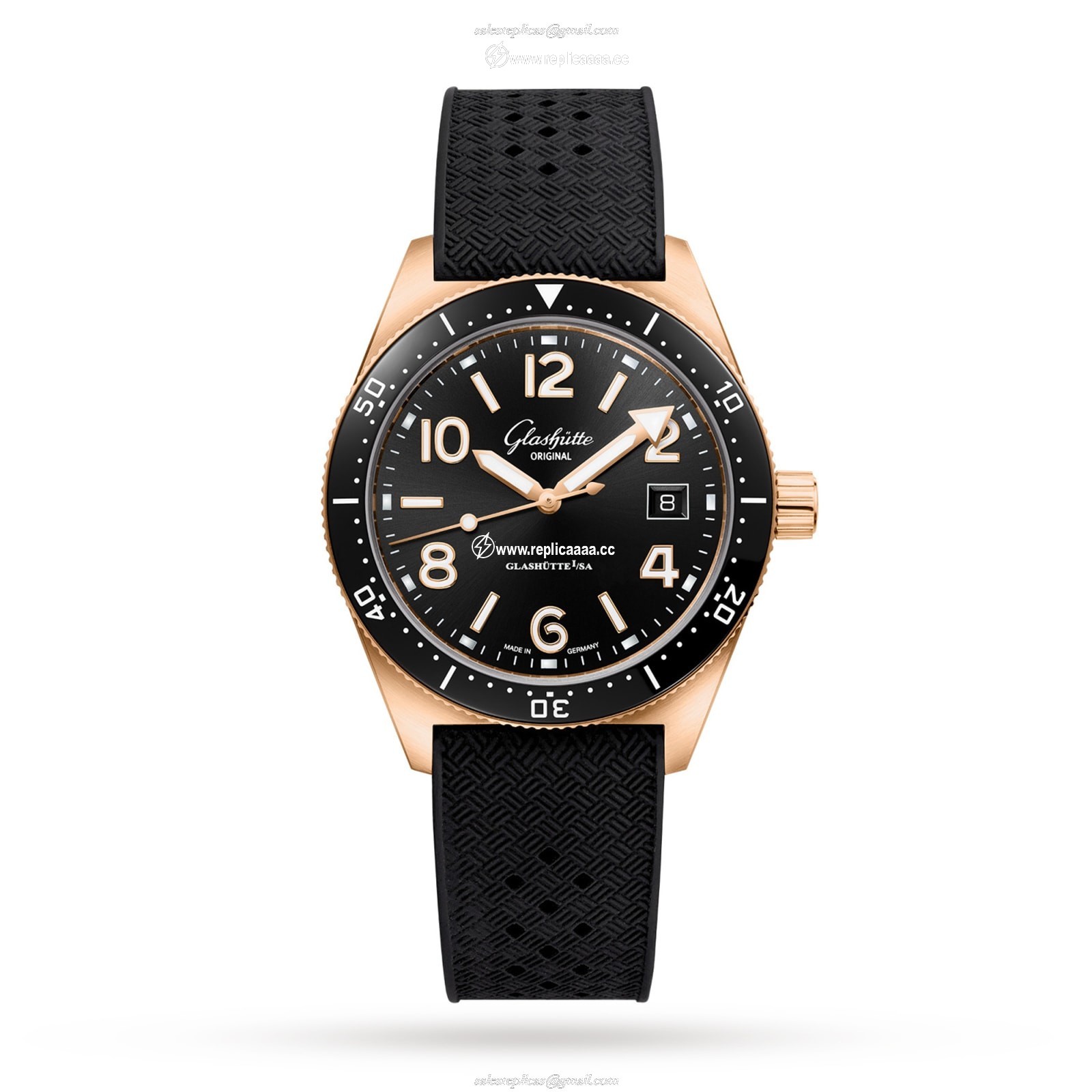 Glashutte Original SeaQ 39.5mm Mens details 1-39-11-17-91-33