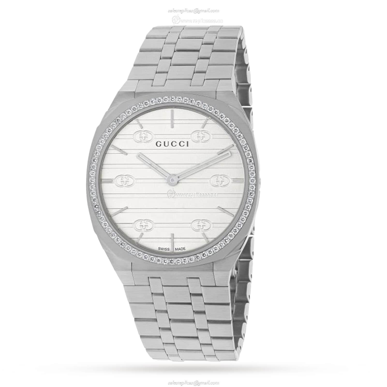 Gucci GUCCI 25H details 34mm YA163401 1 Gucci GUCCI 25H details 34mm YA163401
