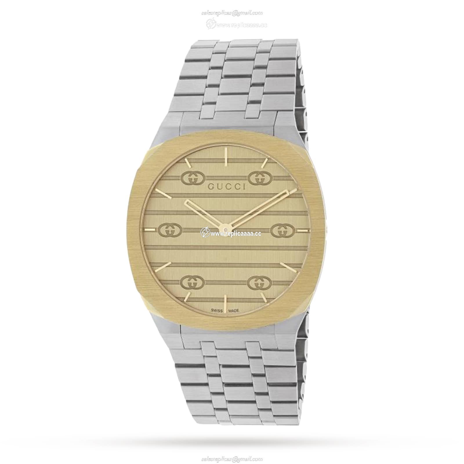 Gucci GUCCI 25H details 34mm YA163403 1 Gucci GUCCI 25H details 34mm YA163403