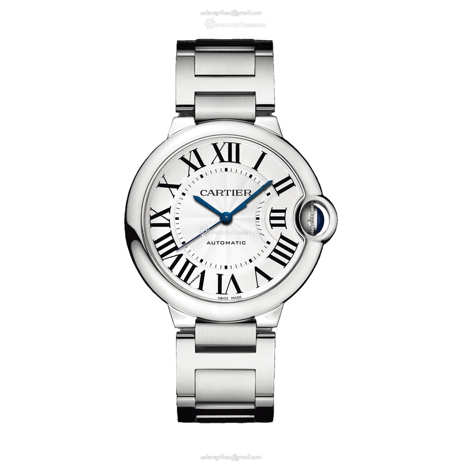 Cartier Ballon Bleu De Cartier details 36mm Automatic Movement Steel WSBB0048 1 Cartier Ballon Bleu De Cartier details 36mm Automatic Movement Steel WSBB0048