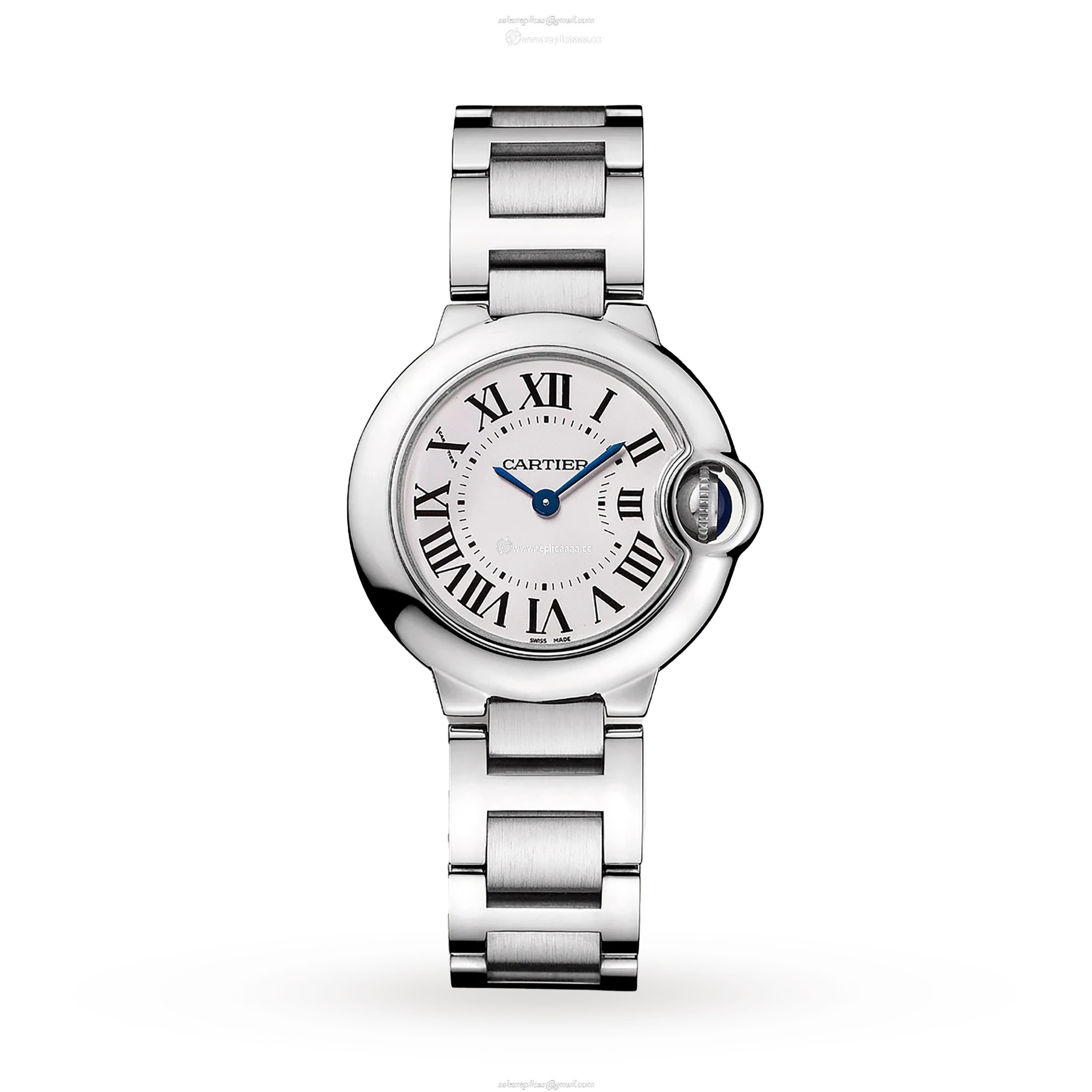 Cartier Ballon Bleu De Cartier details 28mm Quartz Movement Steel W69010Z4 1 Cartier Ballon Bleu De Cartier details 28mm Quartz Movement Steel W69010Z4