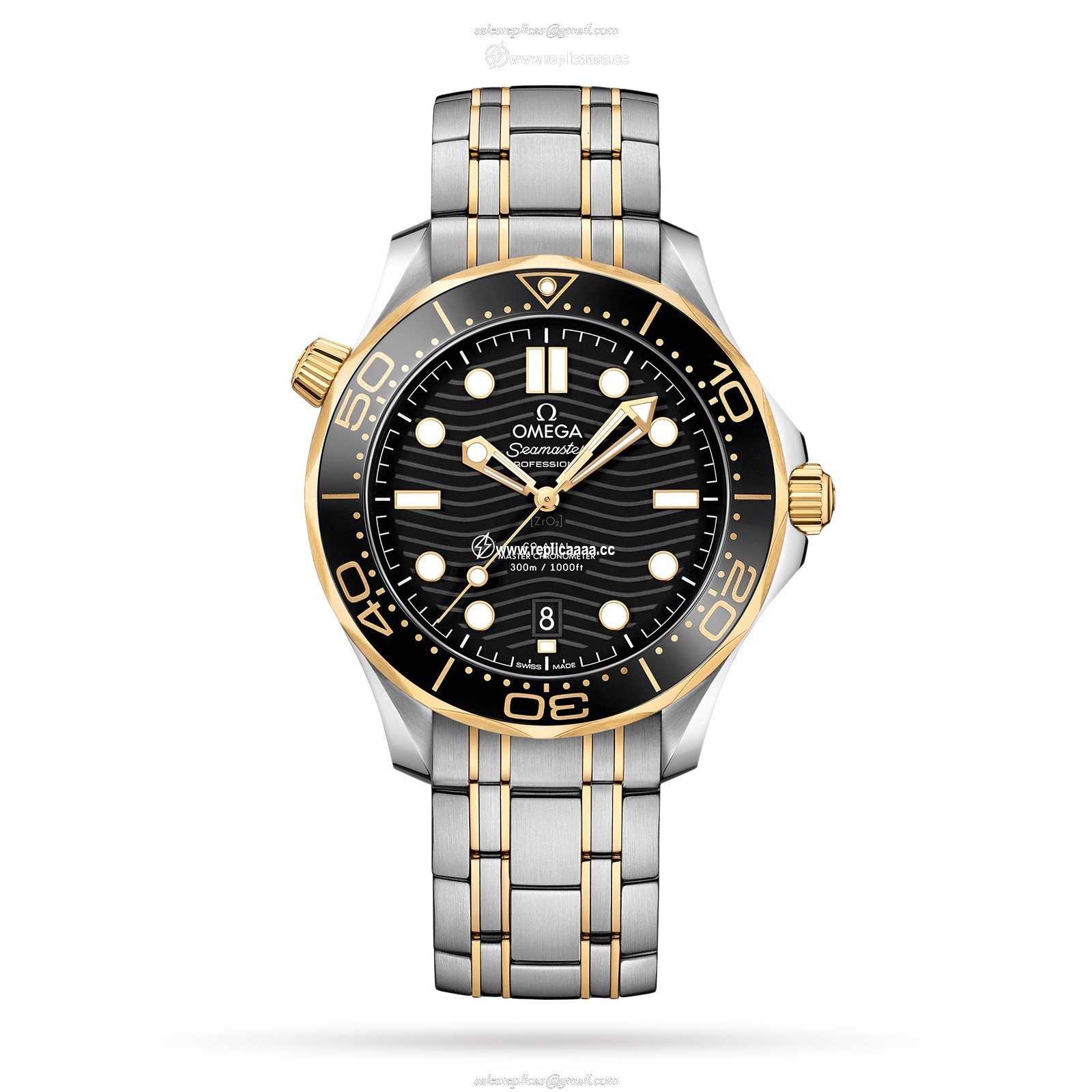 Omega Seamaster Pro-Diver 300 Mens details O21020422001002