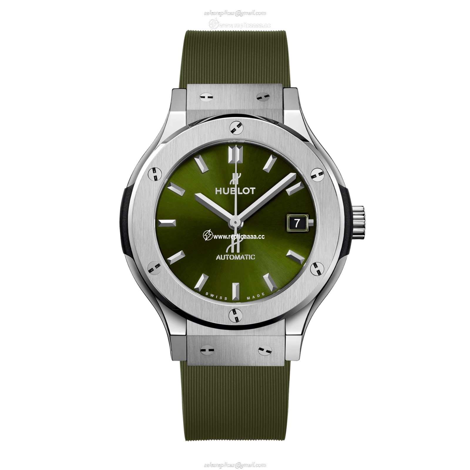 Hublot Classic Fusion Titanium Green 38mm 565.NX.8970.RX 1 Hublot Classic Fusion Titanium Green 38mm 565.NX.8970.RX