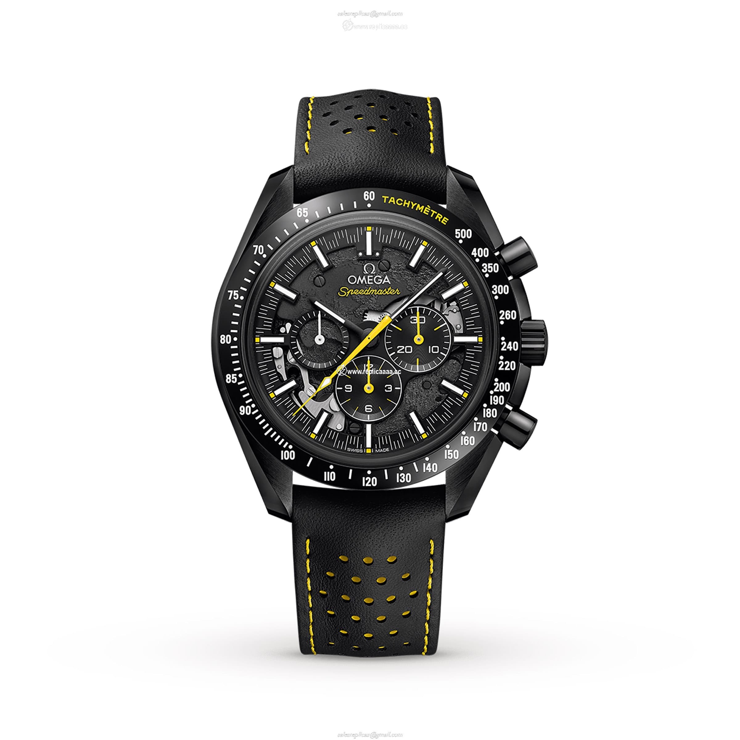 Omega Speedmaster Apollo 8 Ceramic Mens details O31192443001001 1 Omega Speedmaster Apollo 8 Ceramic Mens details O31192443001001