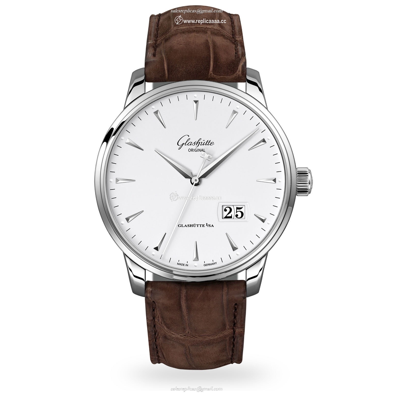 Glashutte Original Senator Excellence Panorama Date Mens details 1-36-03-05-02-31