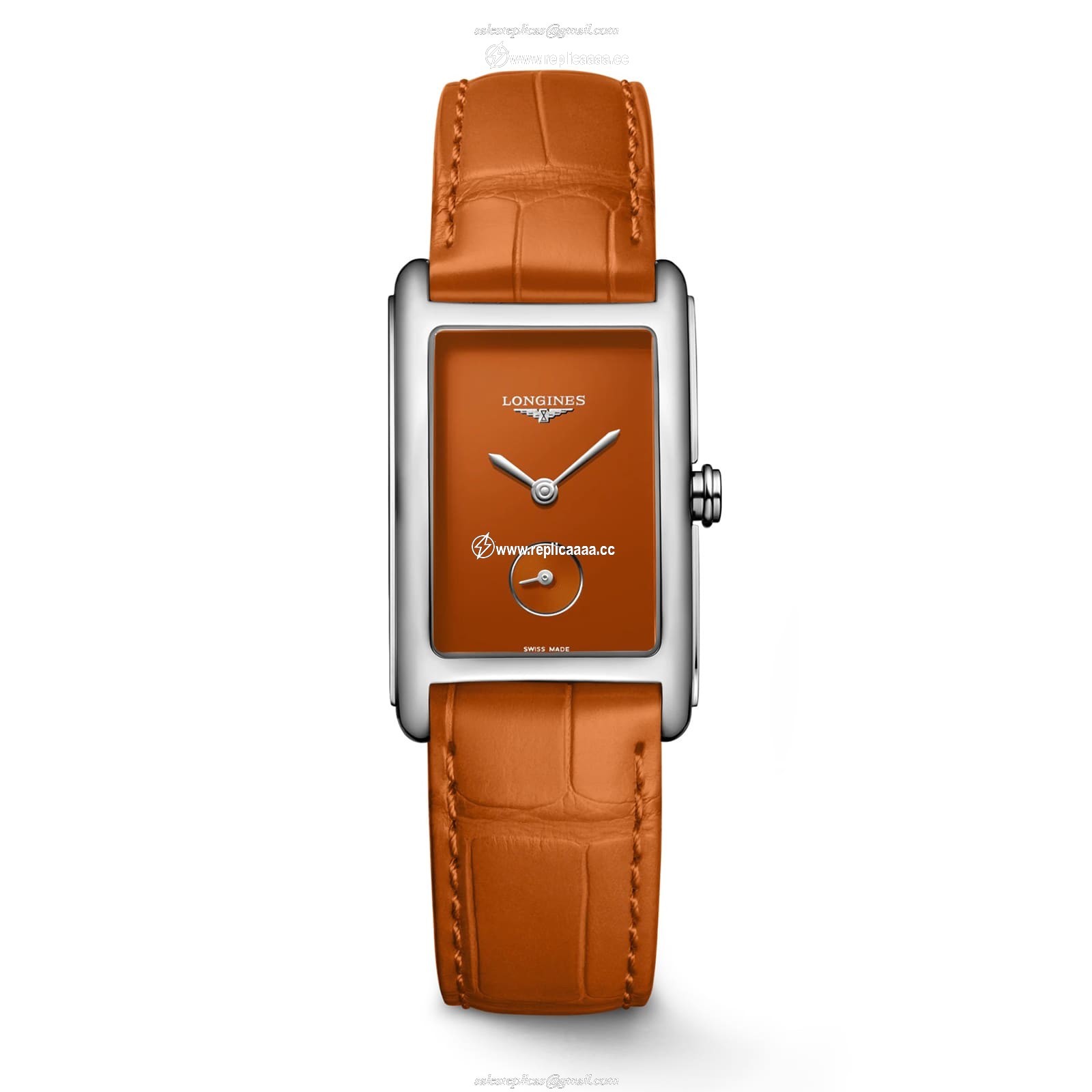 Longines DolceVita 37mm Ladies details Orange L55124922