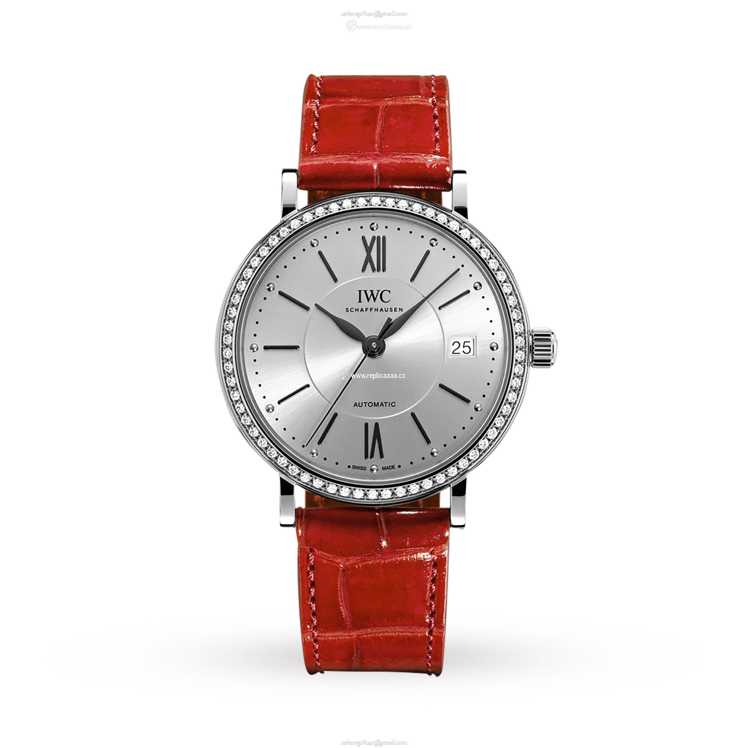 IWC Portofino 37mm Mens details IW458109 1 IWC Portofino 37mm Mens details IW458109