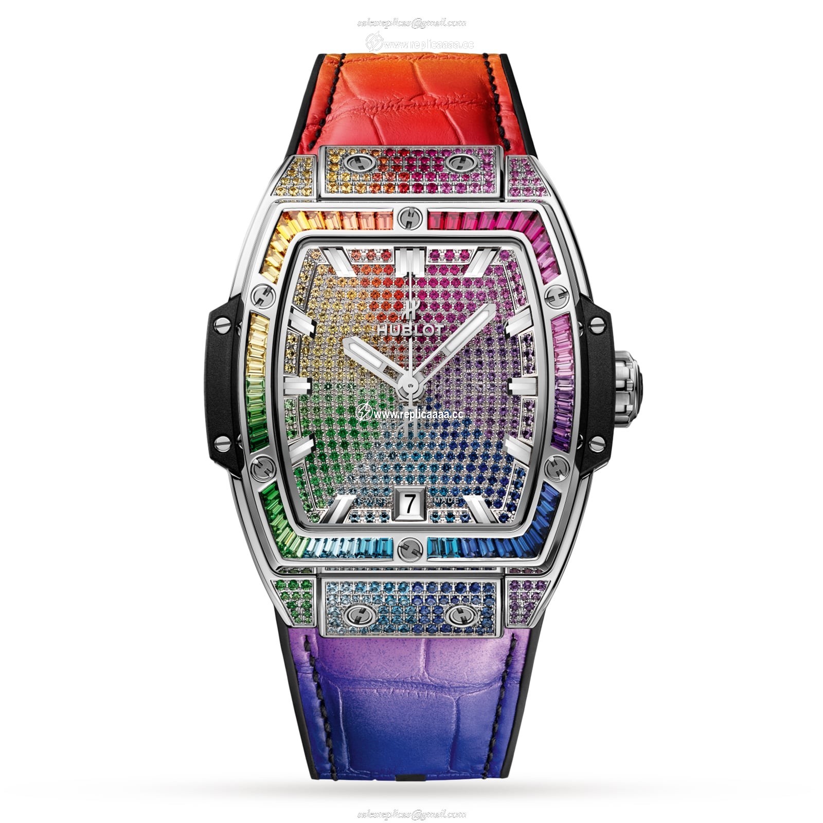 Hublot Spirit of Big Bang Titanium Rainbow 39mm 665.NX.9910.LR.0999 1 Hublot Spirit of Big Bang Titanium Rainbow 39mm 665.NX.9910.LR.0999