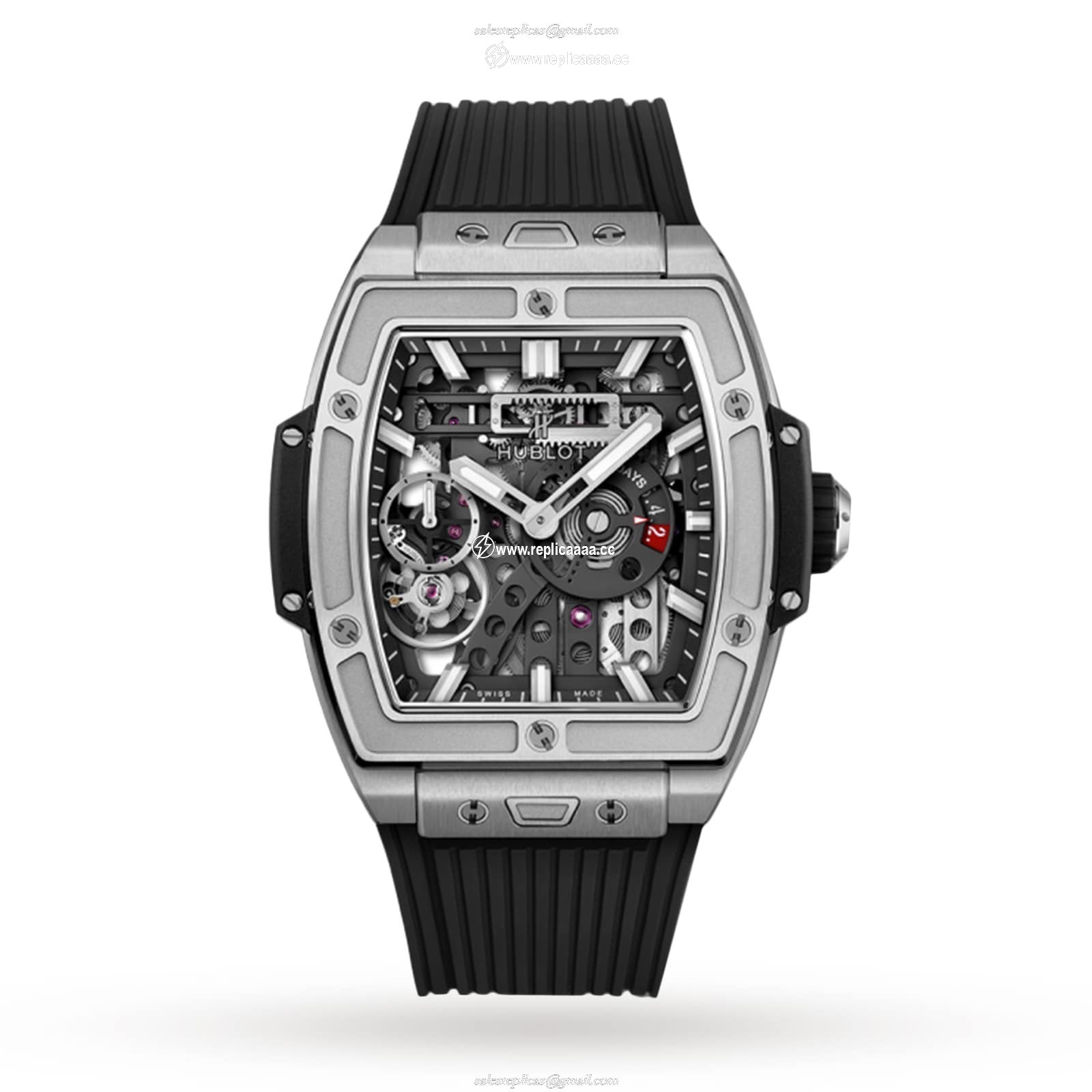 Hublot Spirit of Big Bang Meca-10 Titanium Chronograph 45mm 614.NX.1170.RX 1 Hublot Spirit of Big Bang Meca-10 Titanium Chronograph 45mm 614.NX.1170.RX