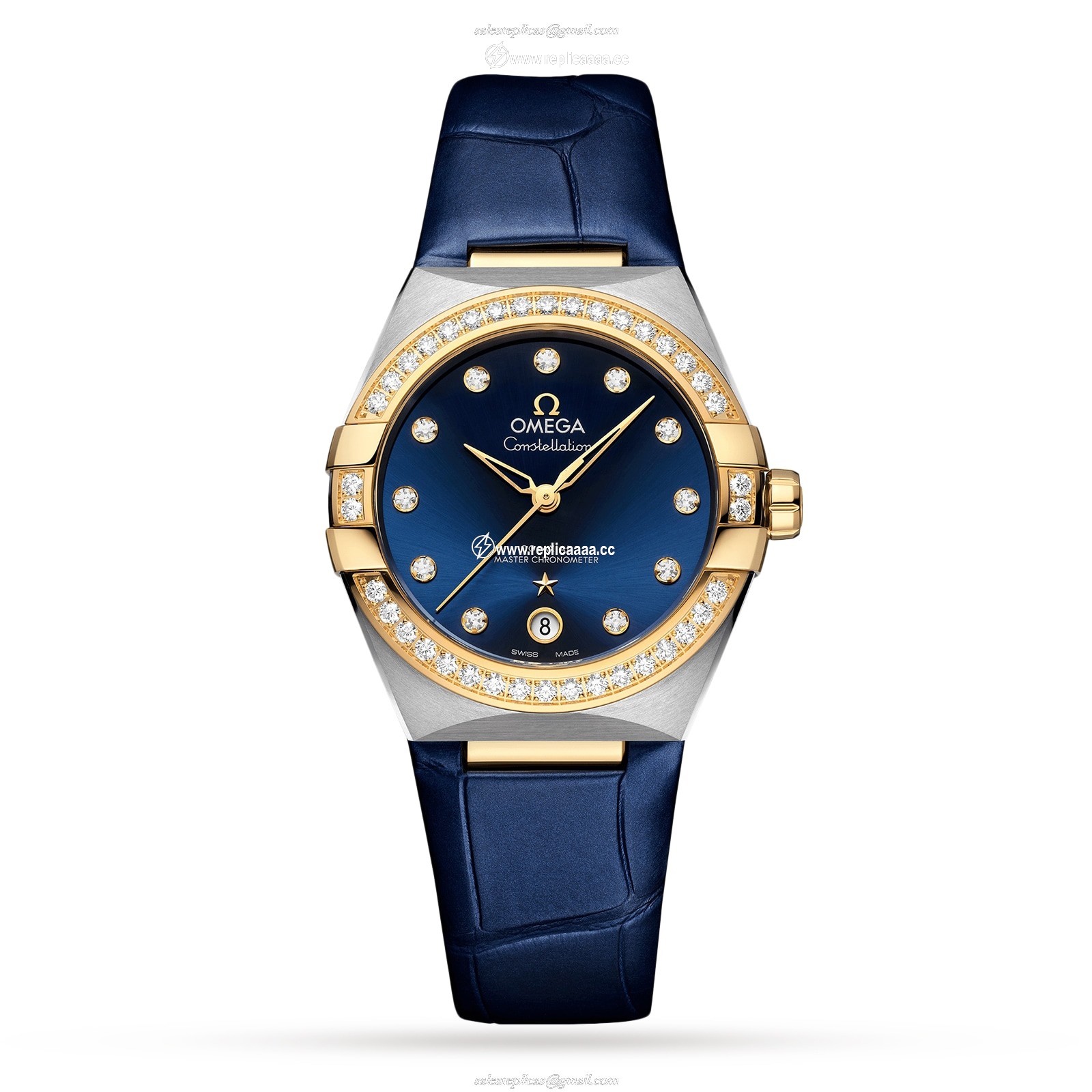 Omega Constellation 36mm Ladies details O13128362053001