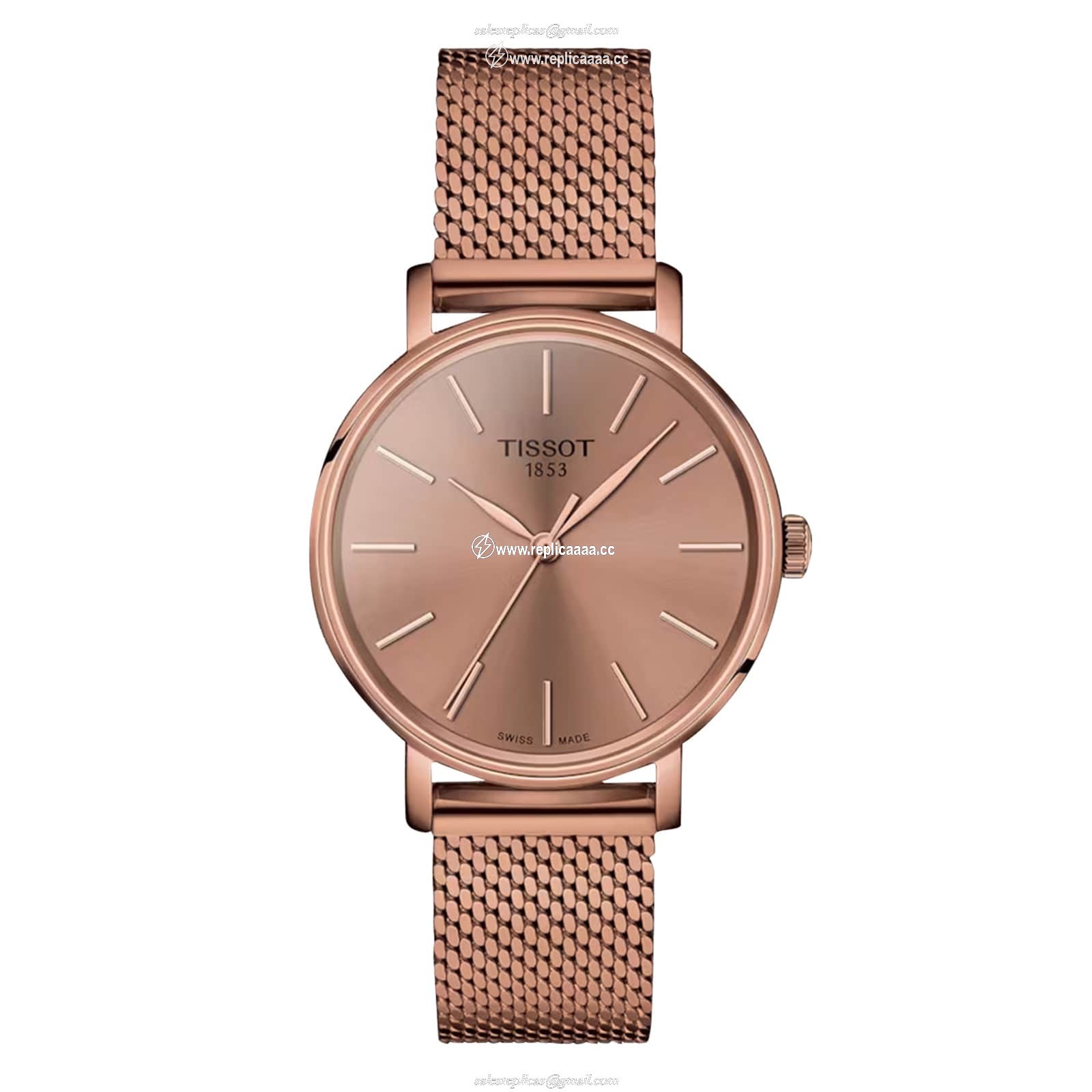 Tissot T-Classic Everytime 34mm Ladies details Pink T1432103333100