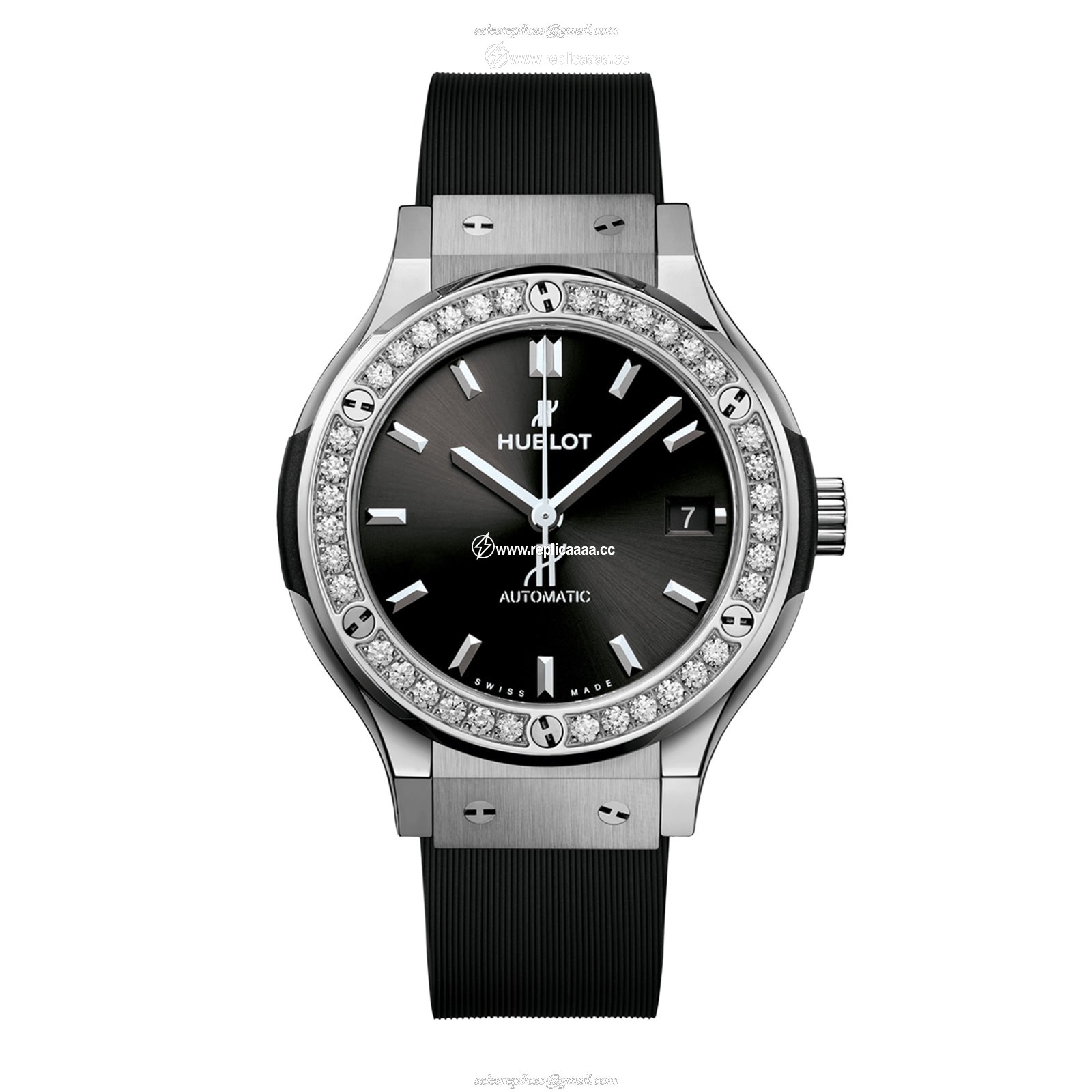 Hublot Classic Fusion Titanium Diamonds 38mm 565.NX.1470.RX.1204