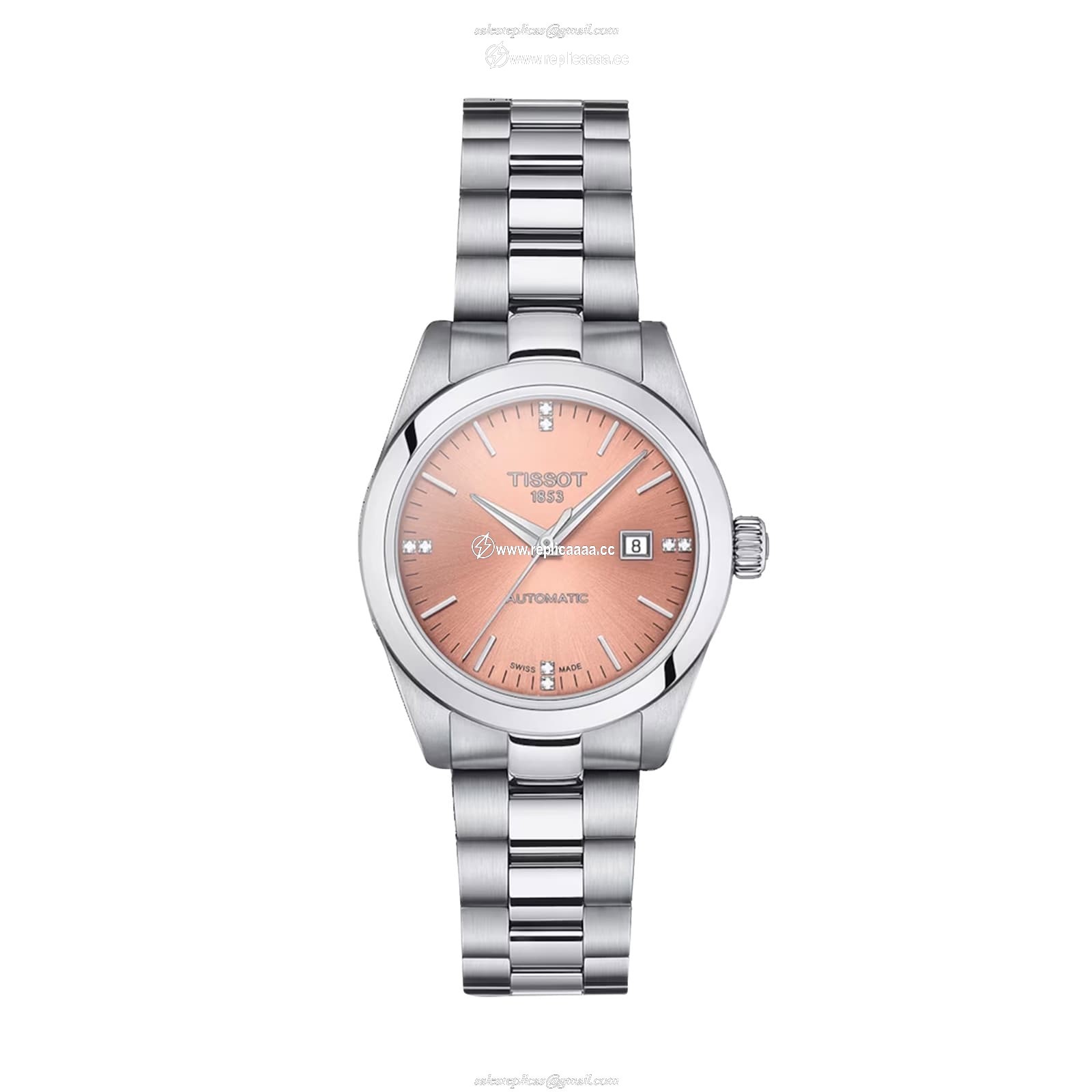 Tissot T-My Lady 29mm Ladies details Pink Interchangeable Strap T1320071133600 1 Tissot T-My Lady 29mm Ladies details Pink Interchangeable Strap T1320071133600