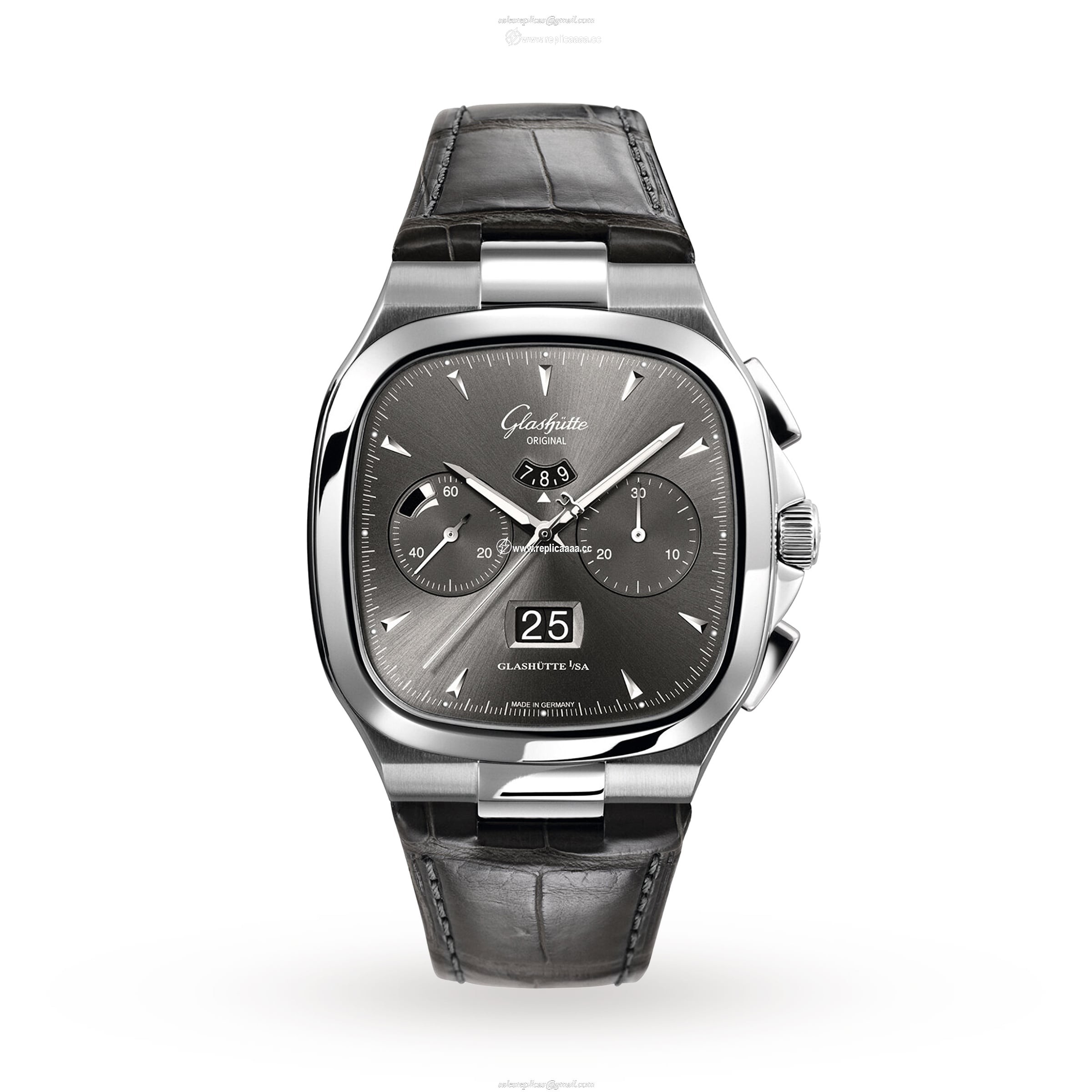 Glashutte Original Seventies Chronograph Panorama Date 1-37-02-01-02-30