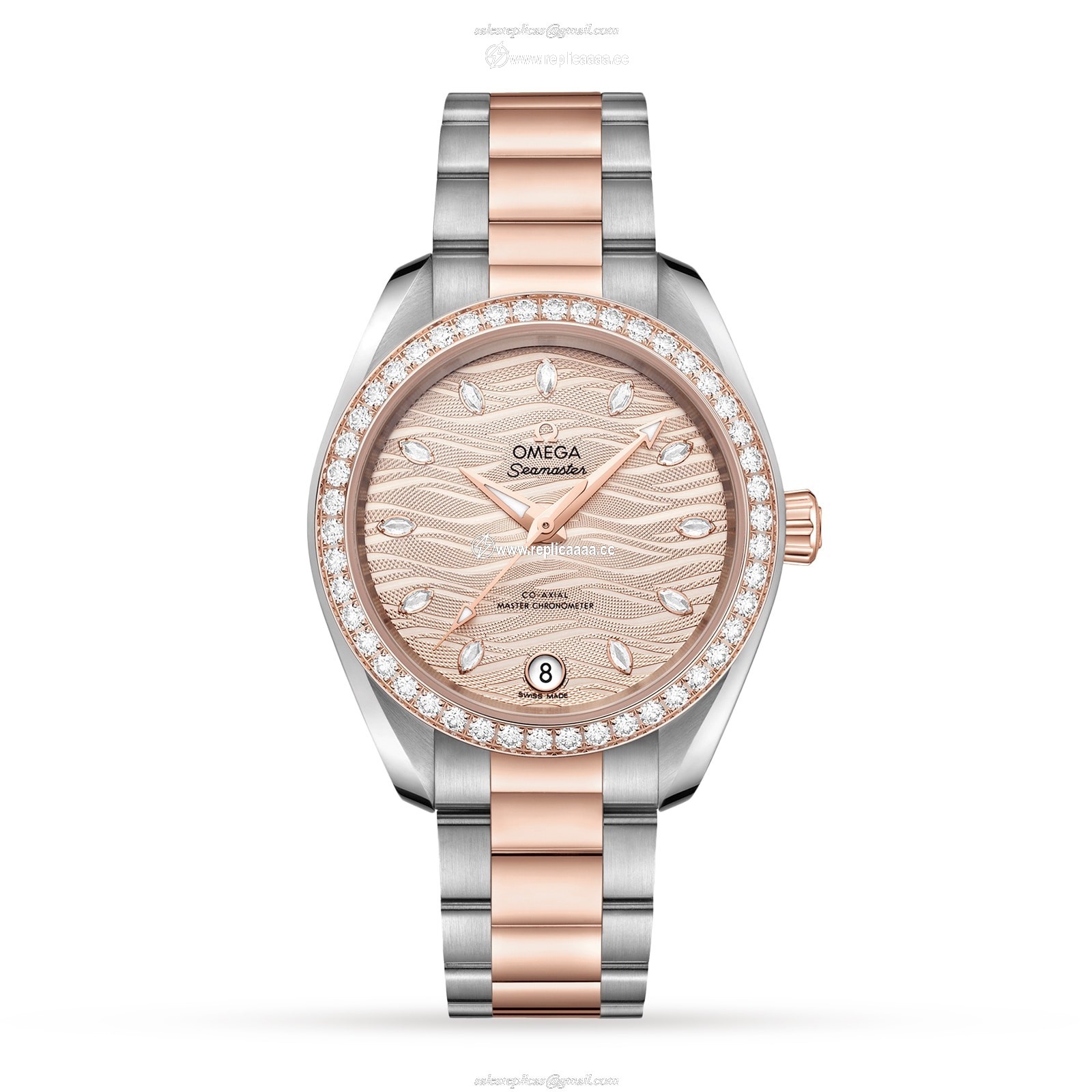 Omega Seamaster Aqua Terra 150M Co-Axial Master Chronometer 34mm Ladies details O22025342059001 1 Omega Seamaster Aqua Terra 150M Co-Axial Master Chronometer 34mm Ladies details O22025342059001