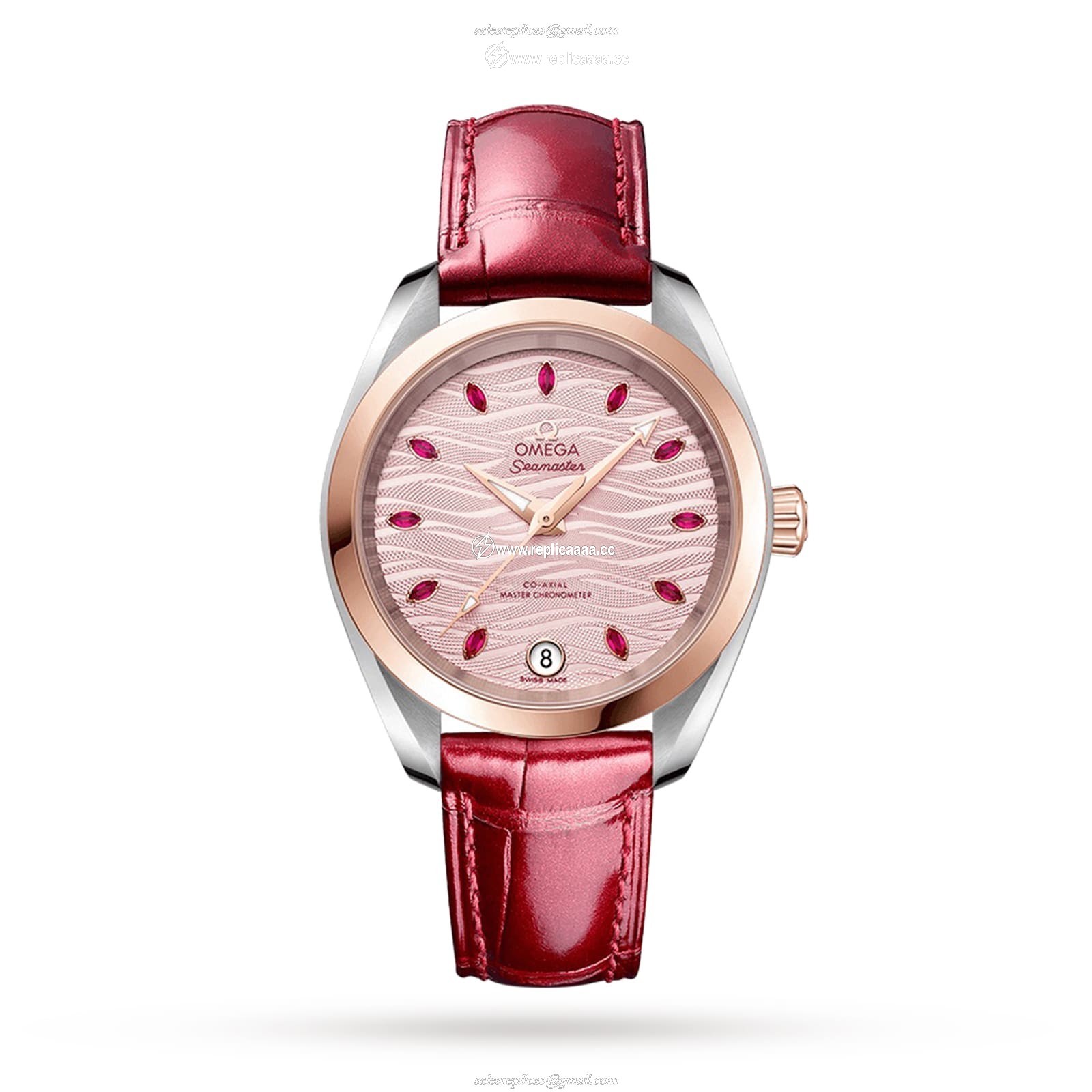 Omega Seamaster Aqua Terra Co-Axial 38mm Ladies details O22023342060001