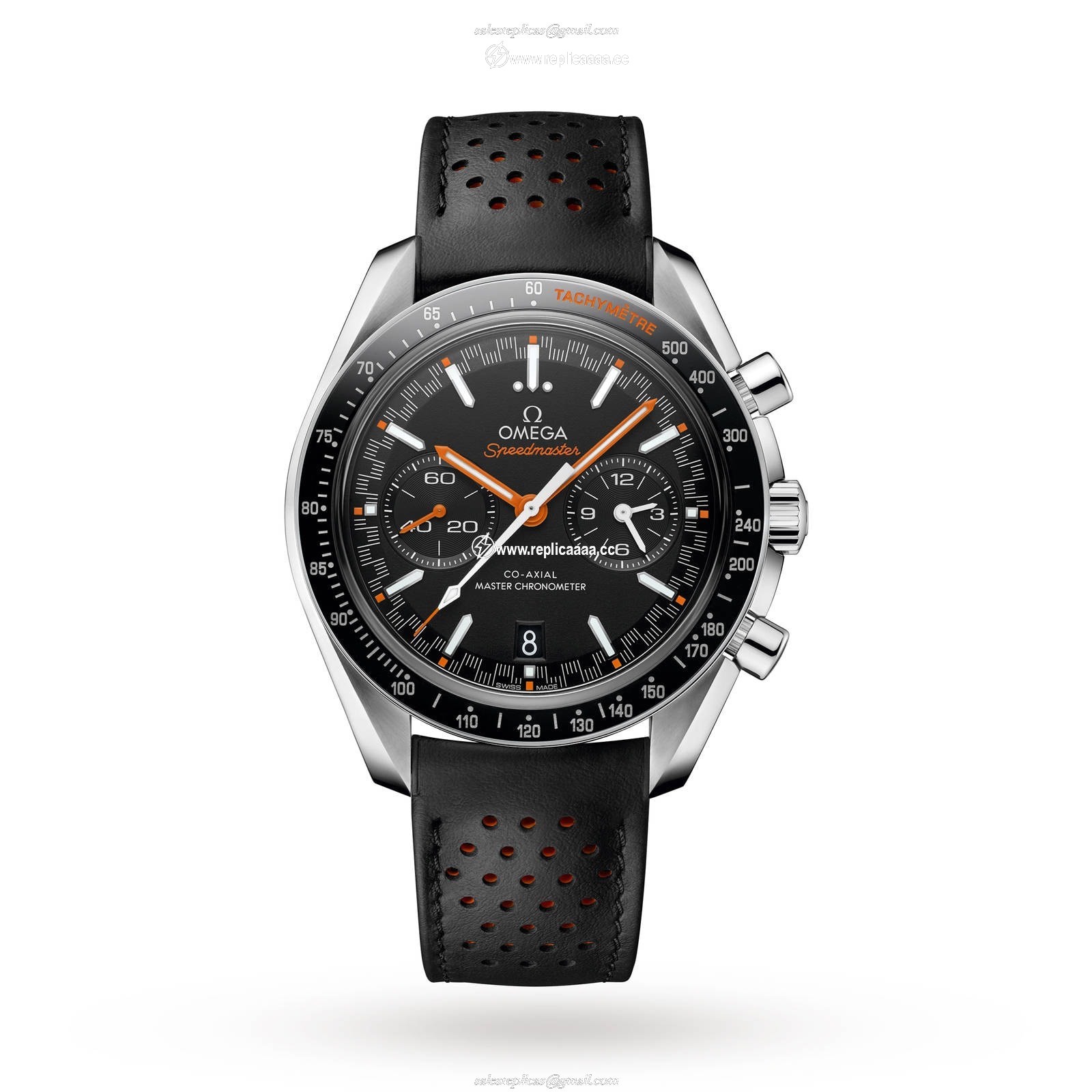 Omega Speedmaster Racing Mens 44.25mm Automatic Co-Axial details O32932445101001 1 Omega Speedmaster Racing Mens 44.25mm Automatic Co-Axial details O32932445101001