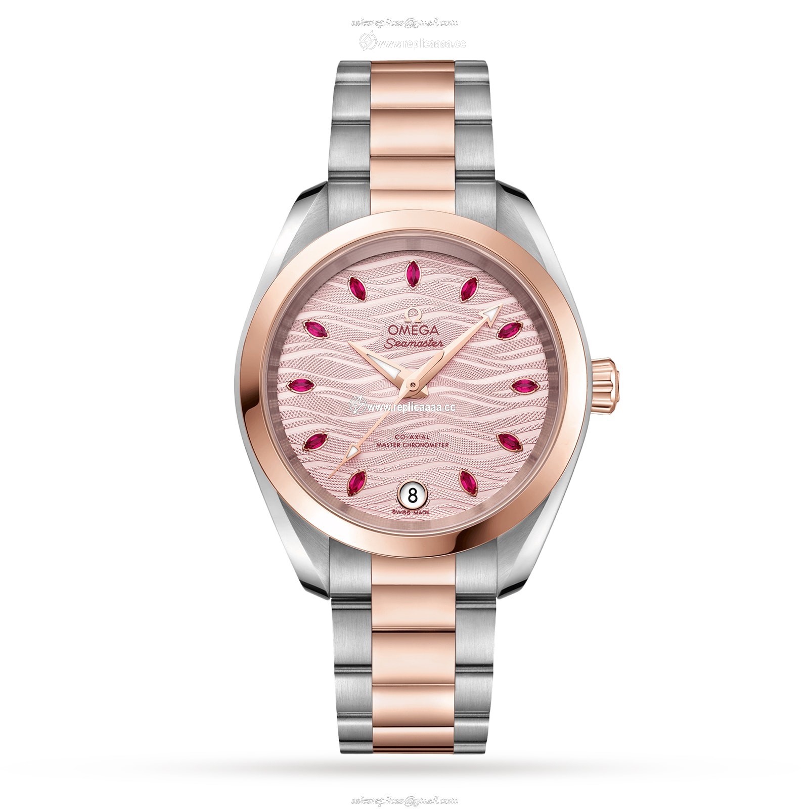 Omega Seamaster Aqua Terra 150M Co-Axial Master Chronometer 34mm Ladies details O22020342060001