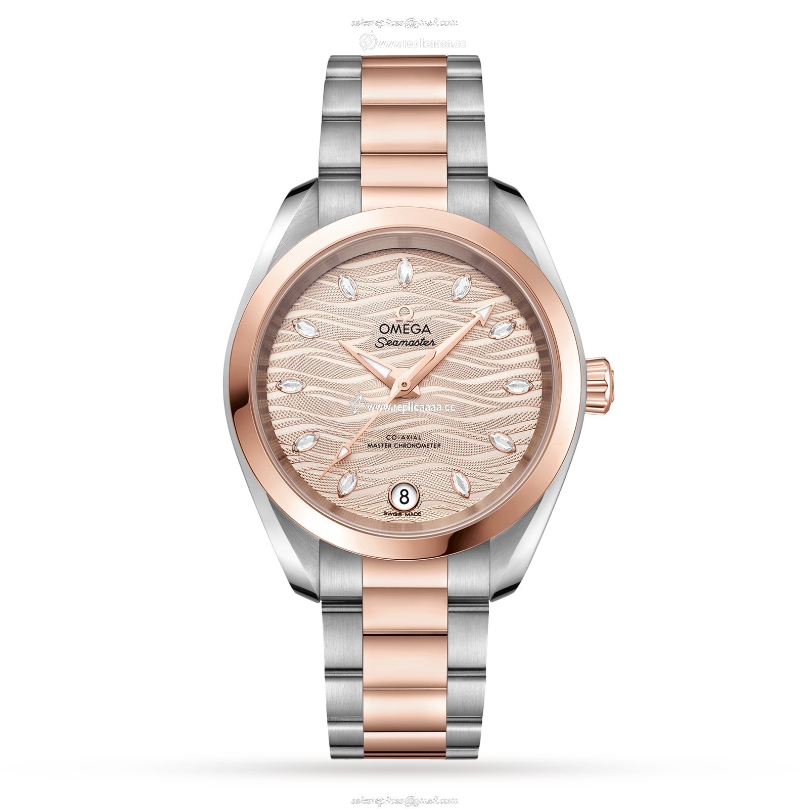 Omega Seamaster Aqua Terra 150M Co-Axial Master Chronometer 34mm Ladies details O22020342059001 1 Omega Seamaster Aqua Terra 150M Co-Axial Master Chronometer 34mm Ladies details O22020342059001