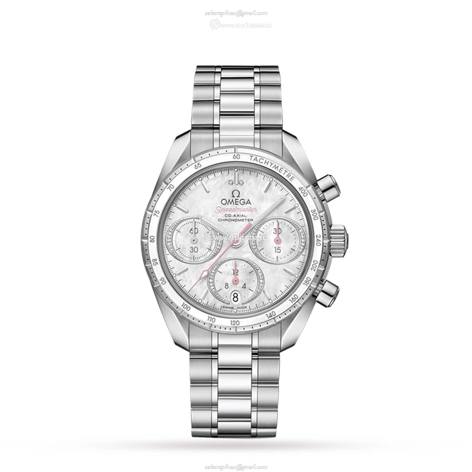 Omega Speedmaster Co-Axial Chronometer Chronograph 38mm O32430385055001 1 Omega Speedmaster Co-Axial Chronometer Chronograph 38mm O32430385055001