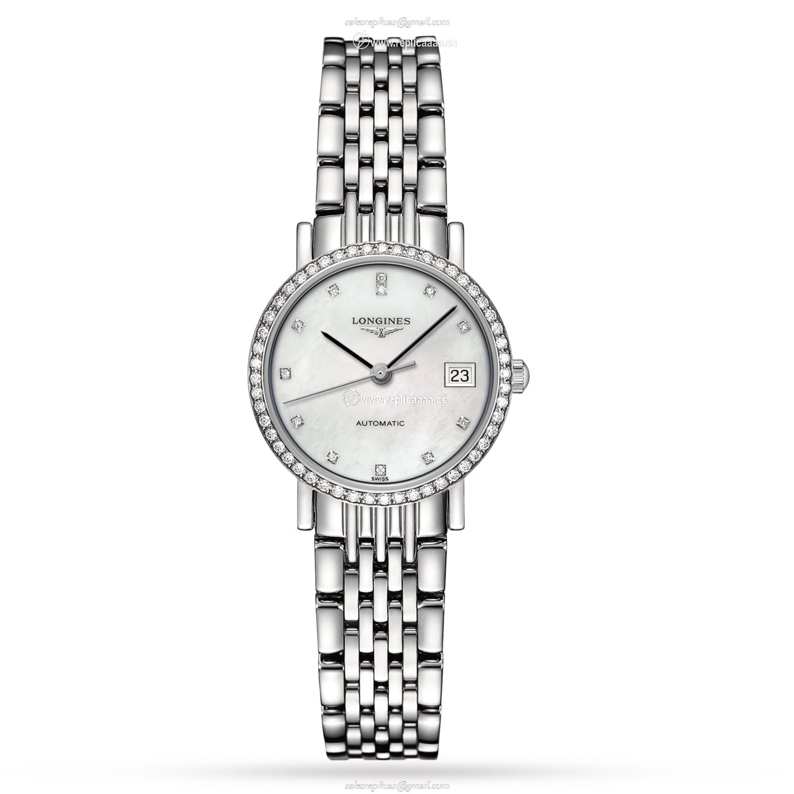 Longines Elegant 25mm Ladies details L43090876 1 Longines Elegant 25mm Ladies details L43090876
