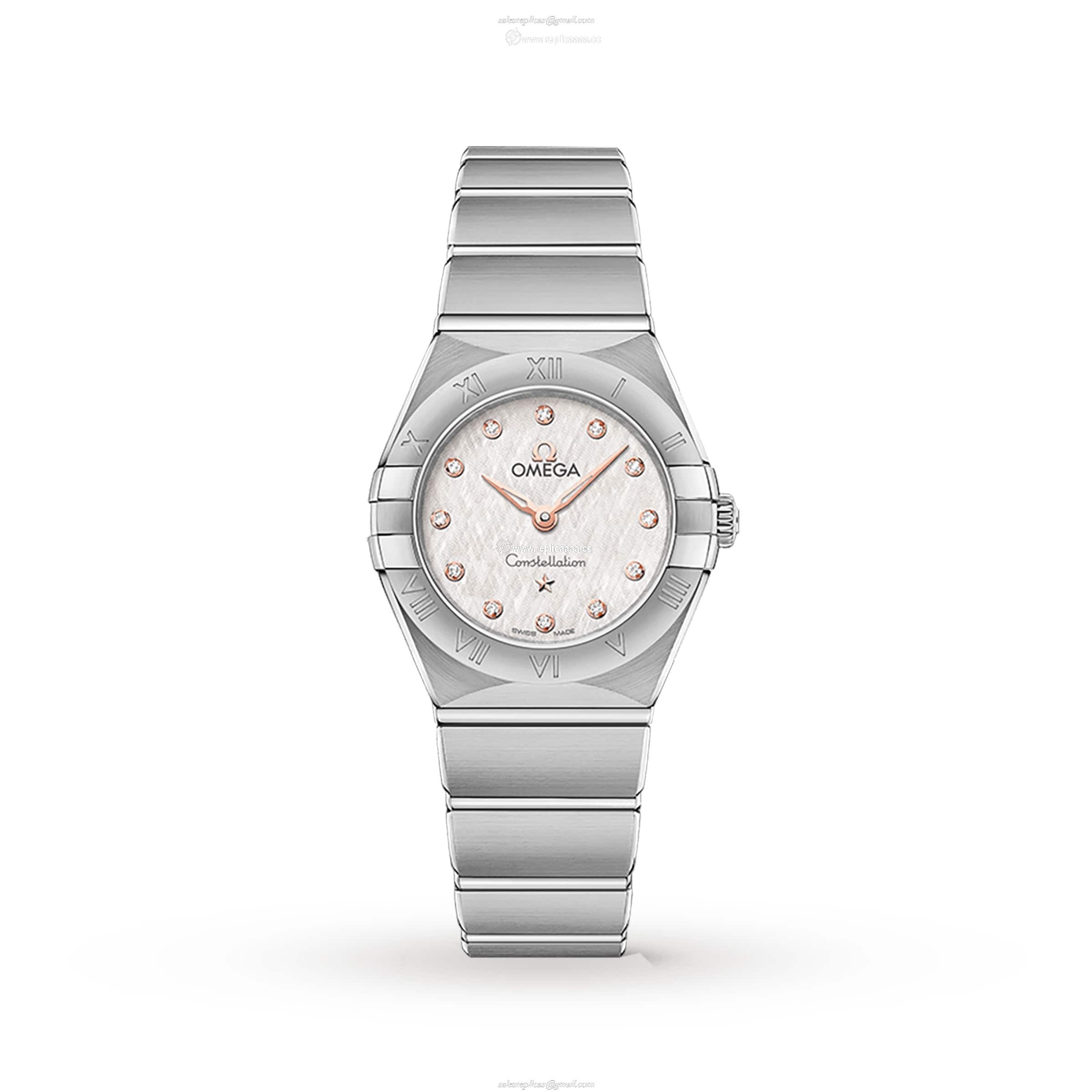 Omega Constellation Manhattan 25mm Ladies details O13110256052001