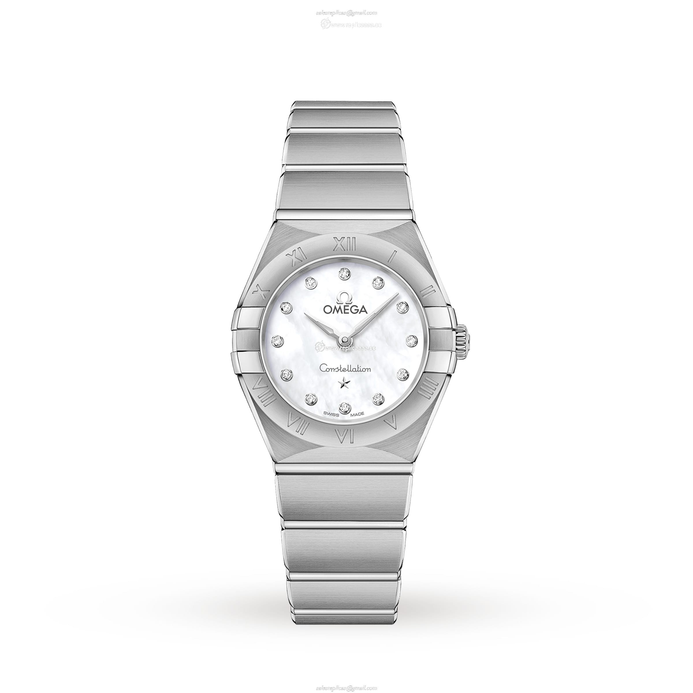 Omega Constellation Manhattan 25mm Ladies details O13110256055001