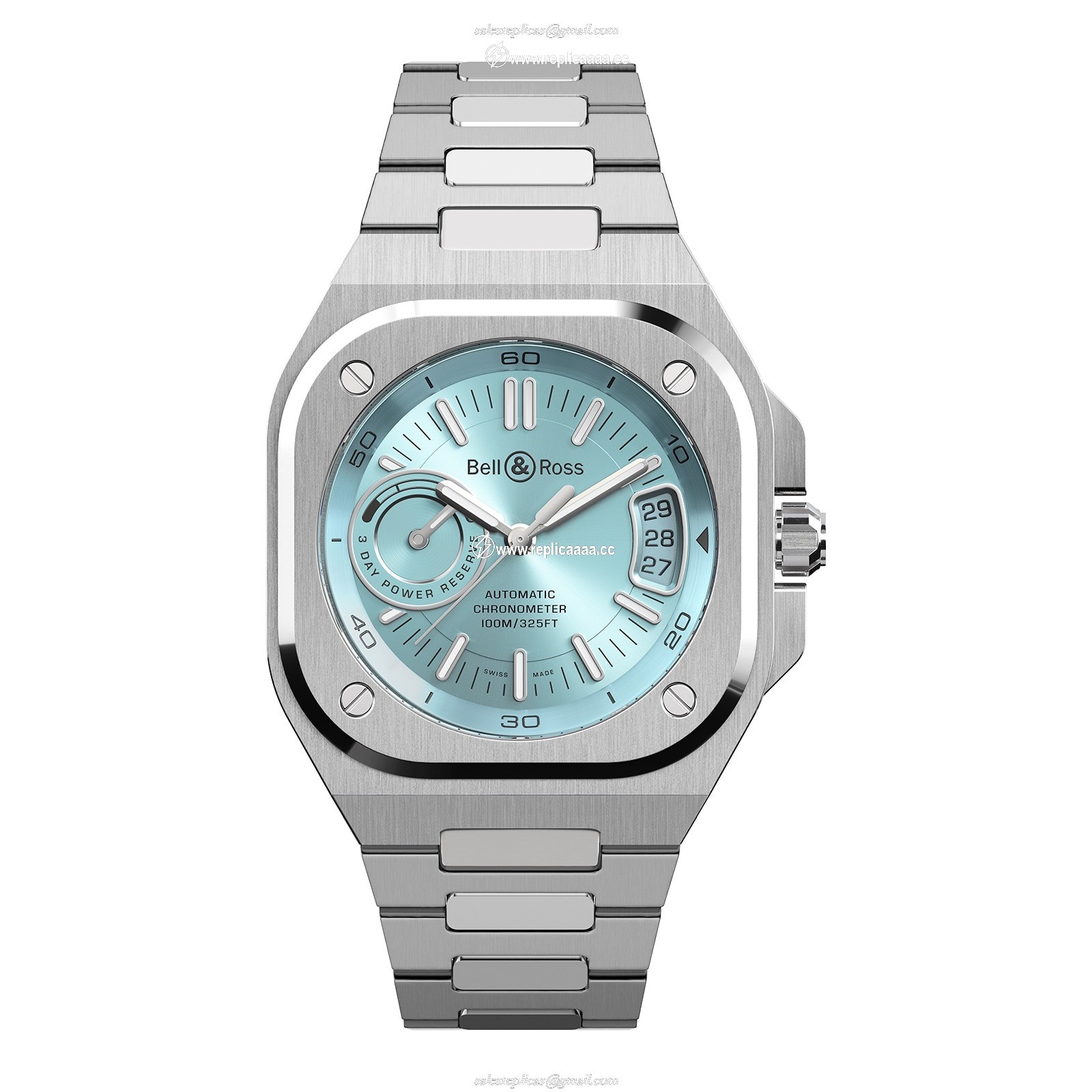 Bell & Ross BR-X5 ICE BLUE STEEL 41MM BRX5R-IB-ST/SST